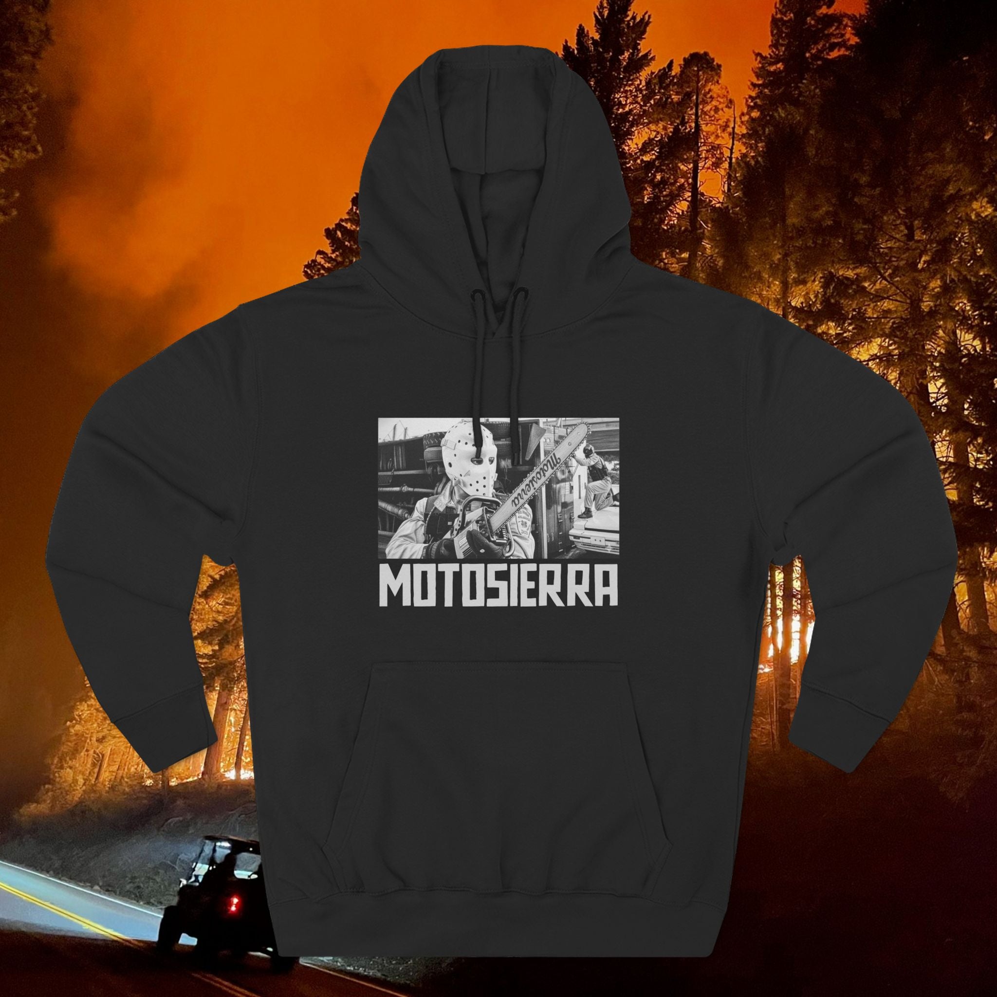 Get Rich Quick Three-Panel Fleece Hoodie