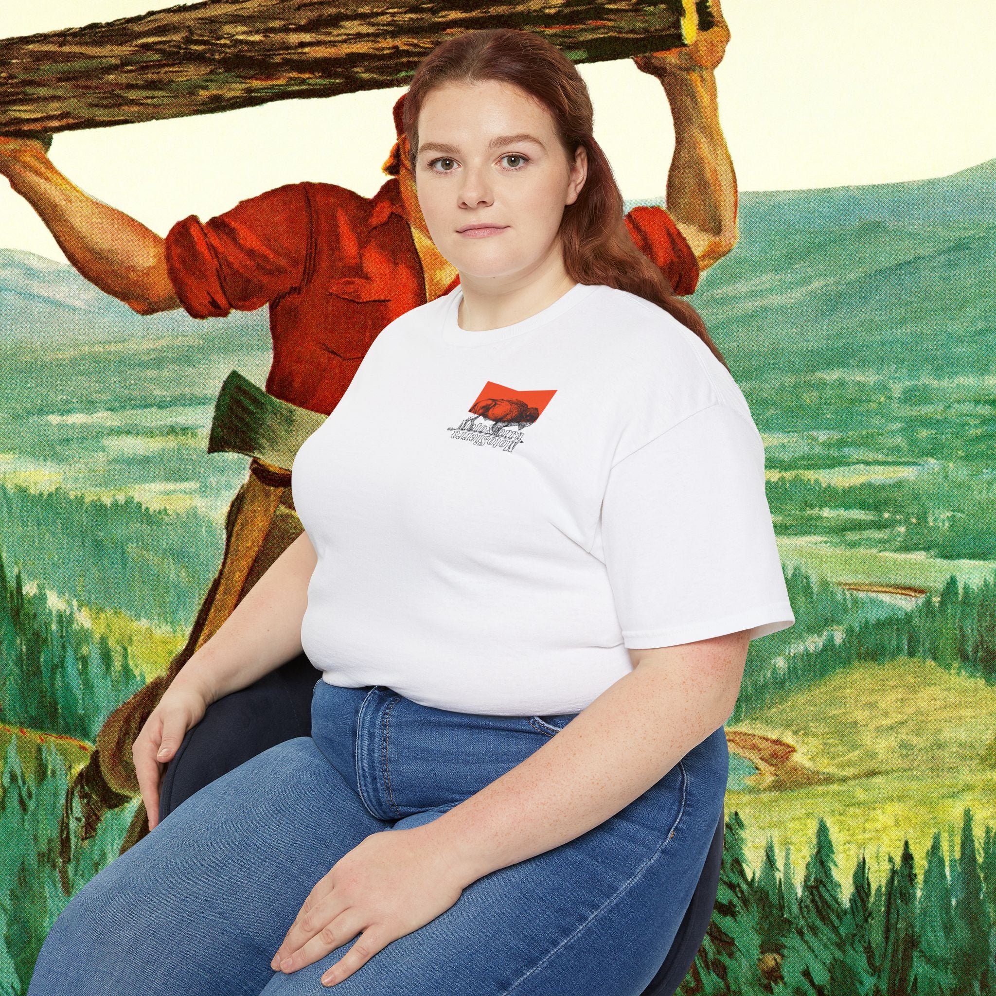 EUROPE ONLY Bison Unisex Ultra Cotton Tee