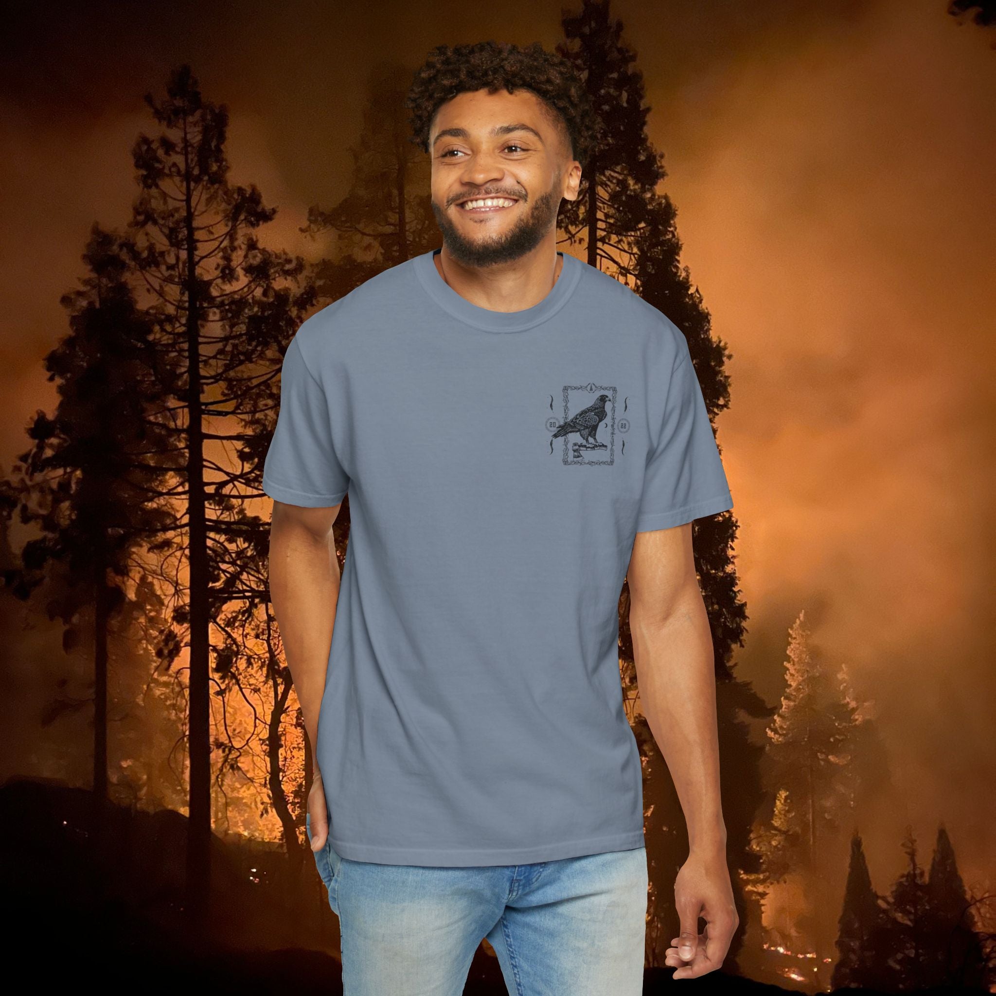 Hurricane Ridge Unisex Garment-Dyed T-shirt
