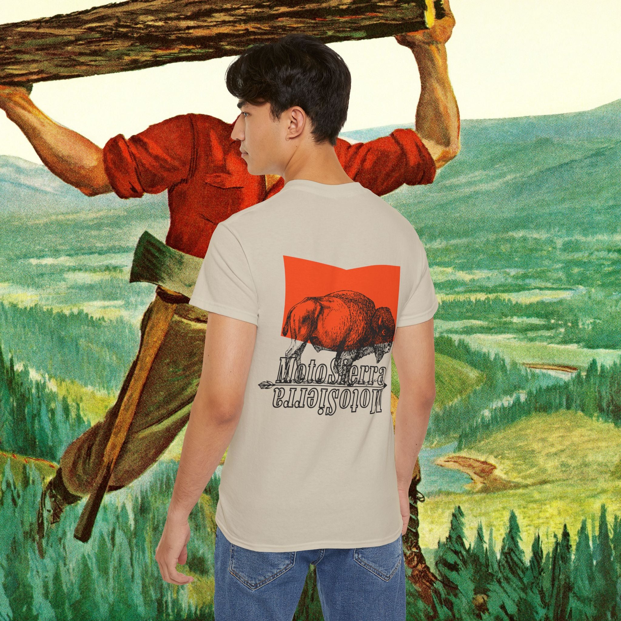 EUROPE ONLY Bison Unisex Ultra Cotton Tee