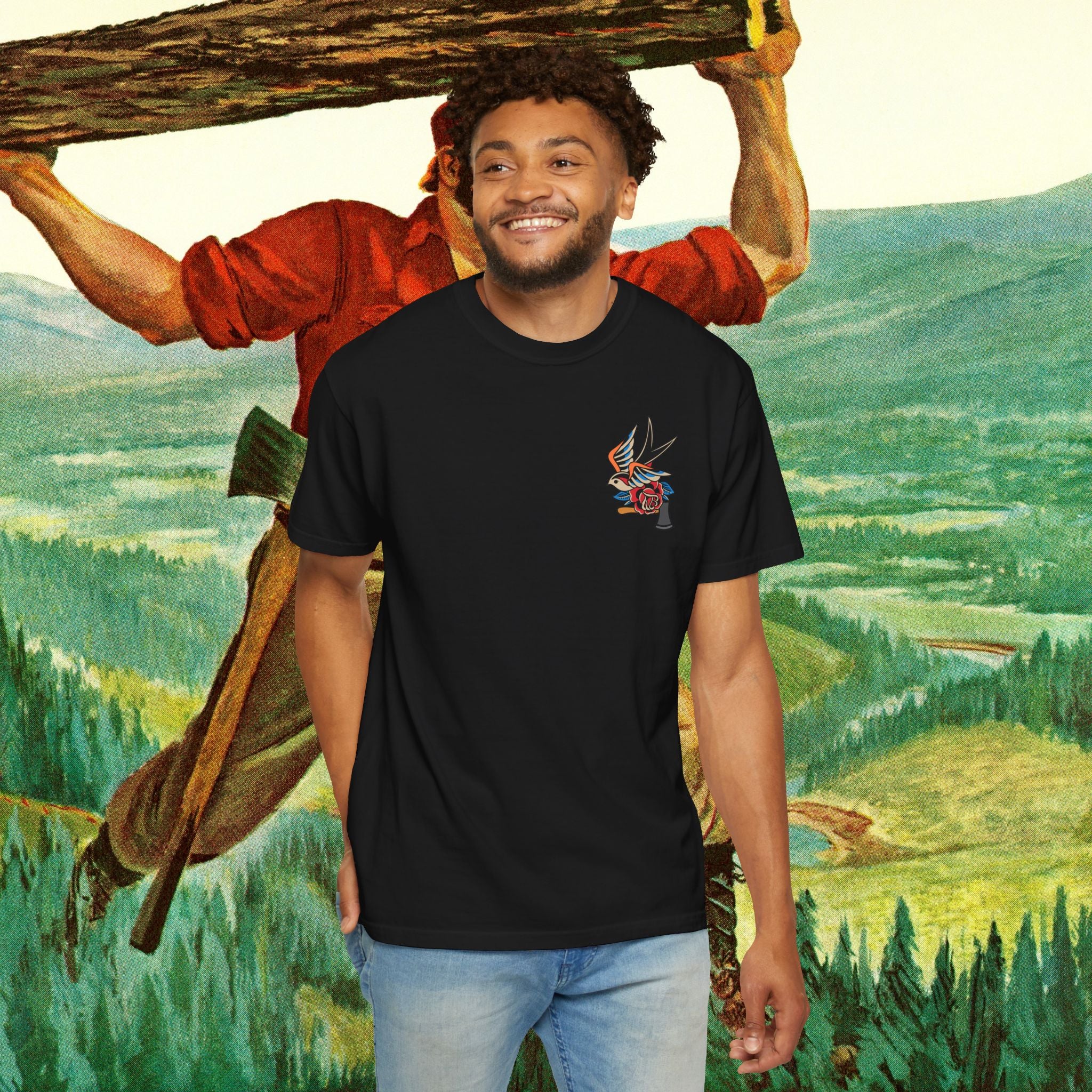 Cornell Unisex Garment-Dyed T-shirt