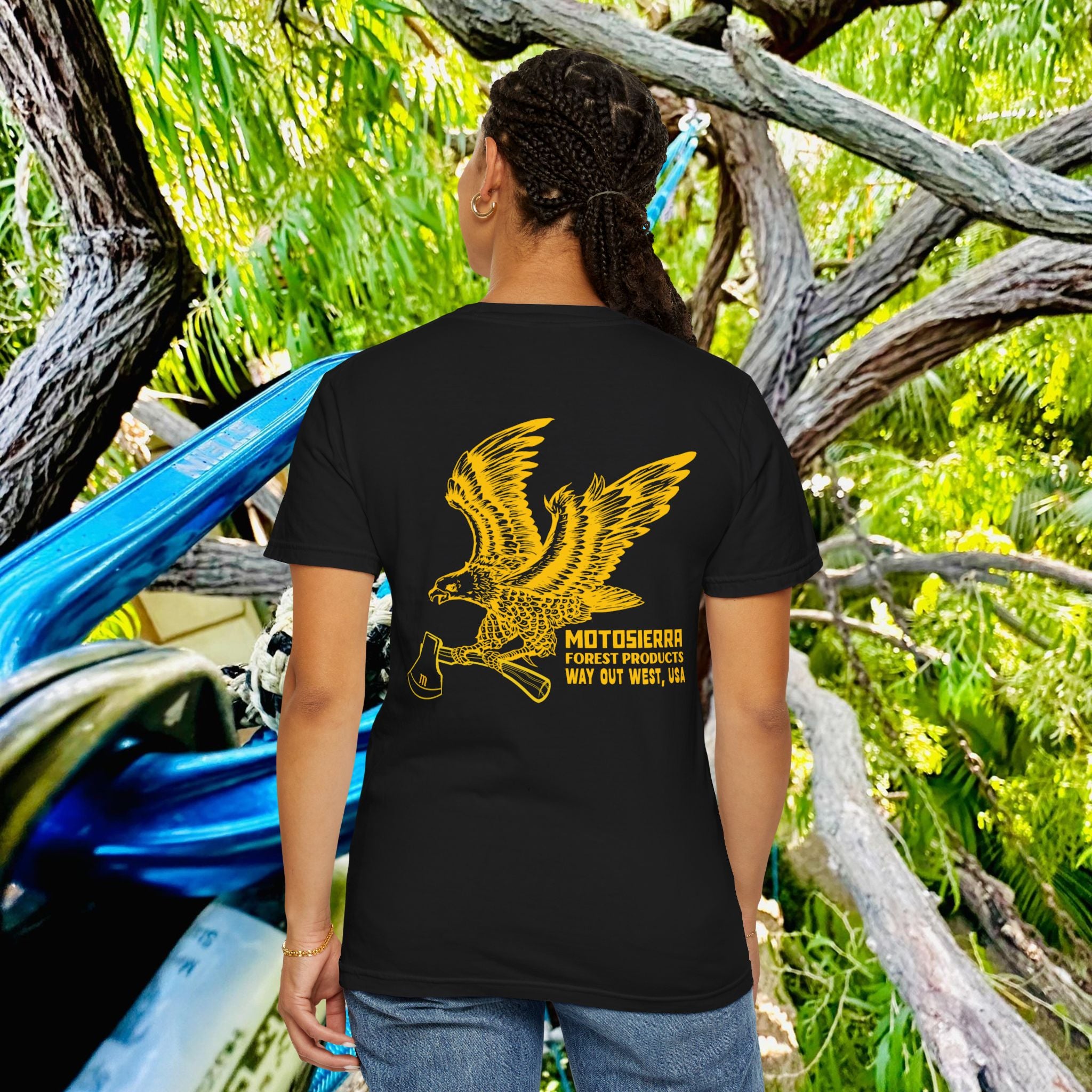 Eagle Unisex Garment-Dyed T-shirt