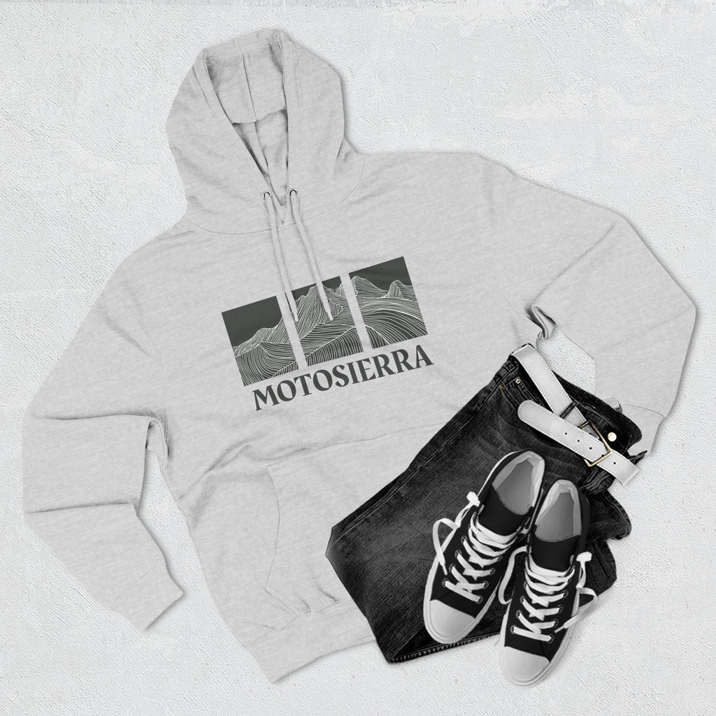 Bowden Three-Panel Fleece Hoodie