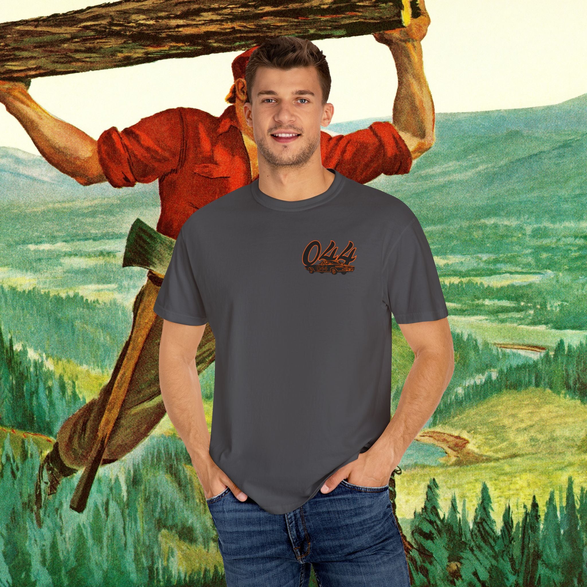 044 Unisex Garment-Dyed T-shirt