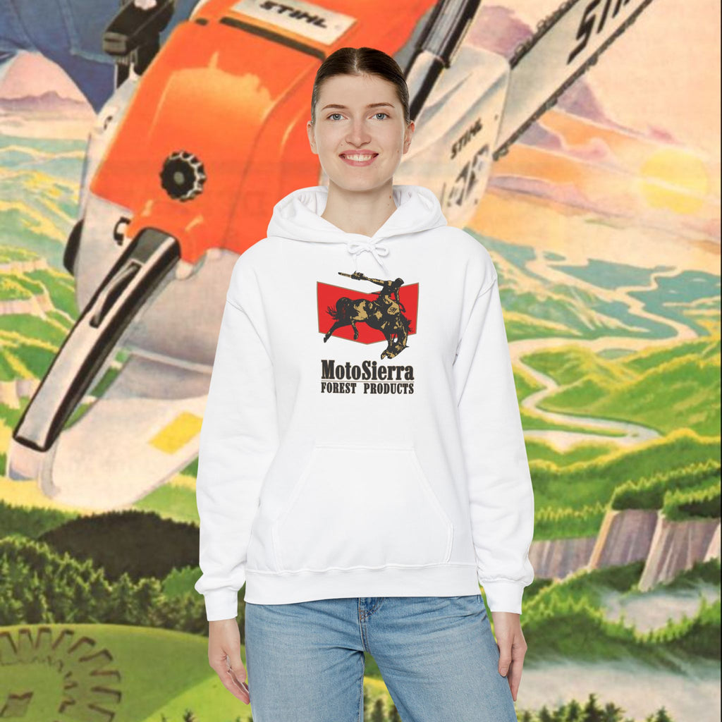 EUROPE ONLY Chevron Cowboy Logo Unisex Heavy Blend™ Hooded Sweatshirt