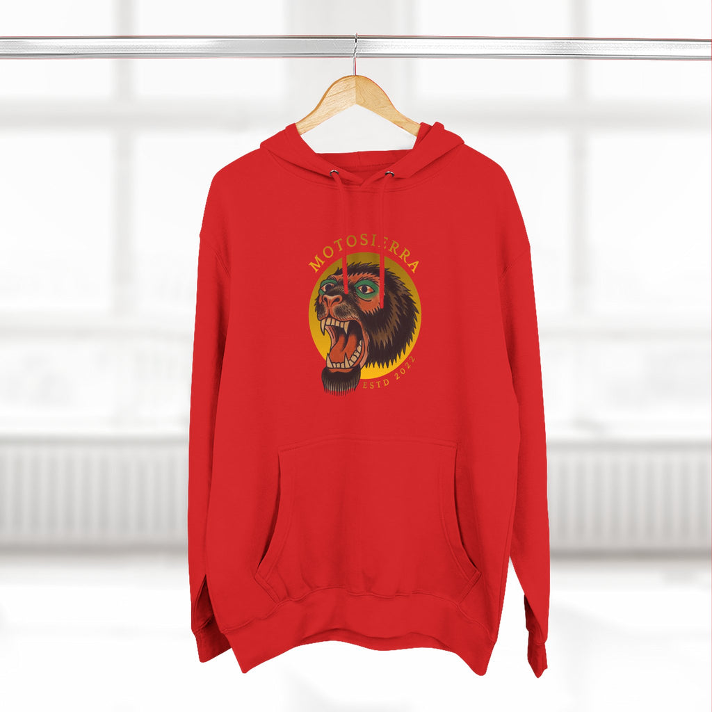 Sasquatch Three-Panel Fleece Hoodie