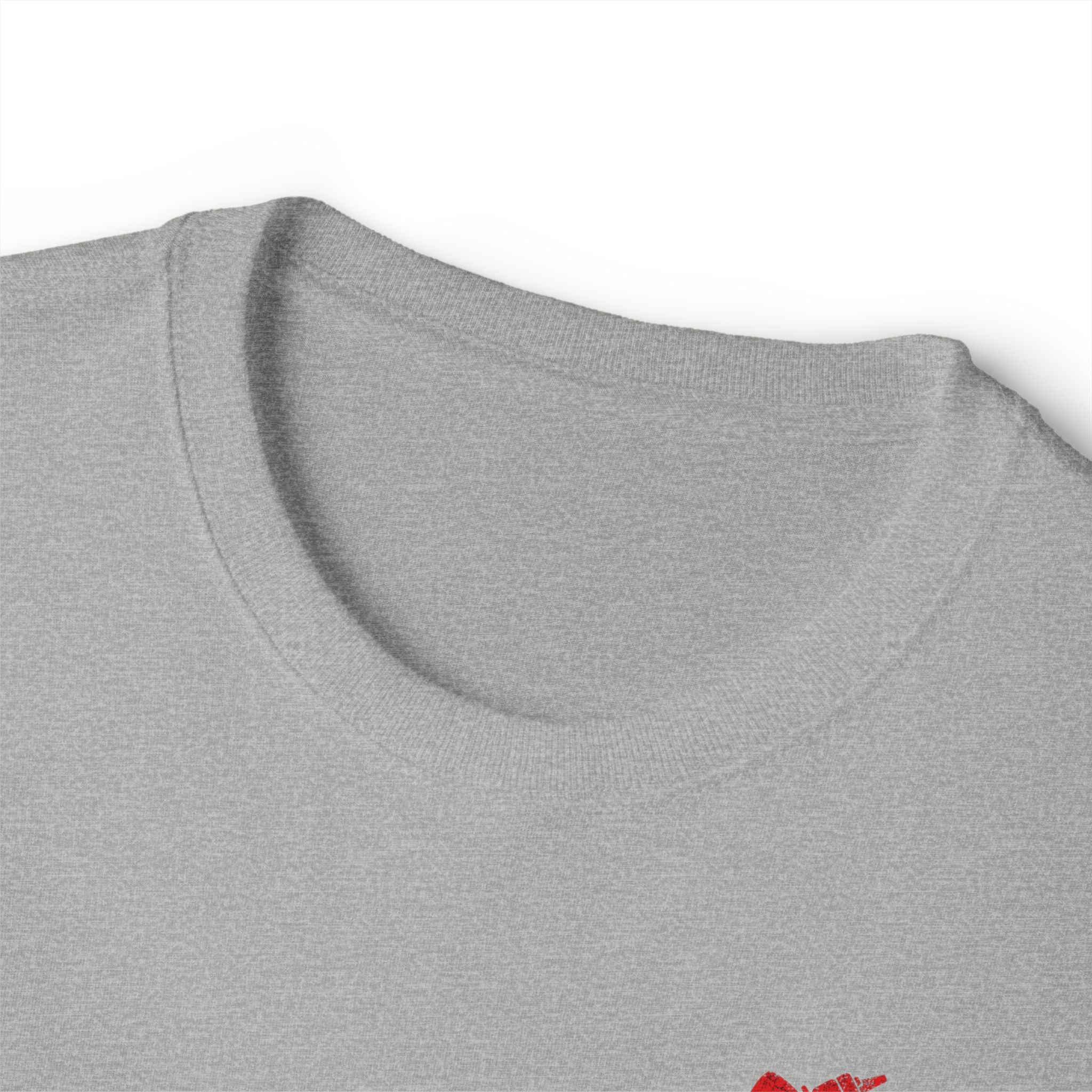 Skilled Labor Red Unisex Oversized Boxy Tee