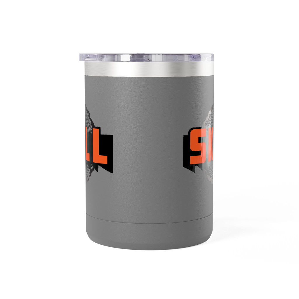 SKILL Coffee Mug Tumbler, Camping Gift, Coffee Lovers, Outdoors, Hiking Supplies, Travel Mug, Personalized Gifts
