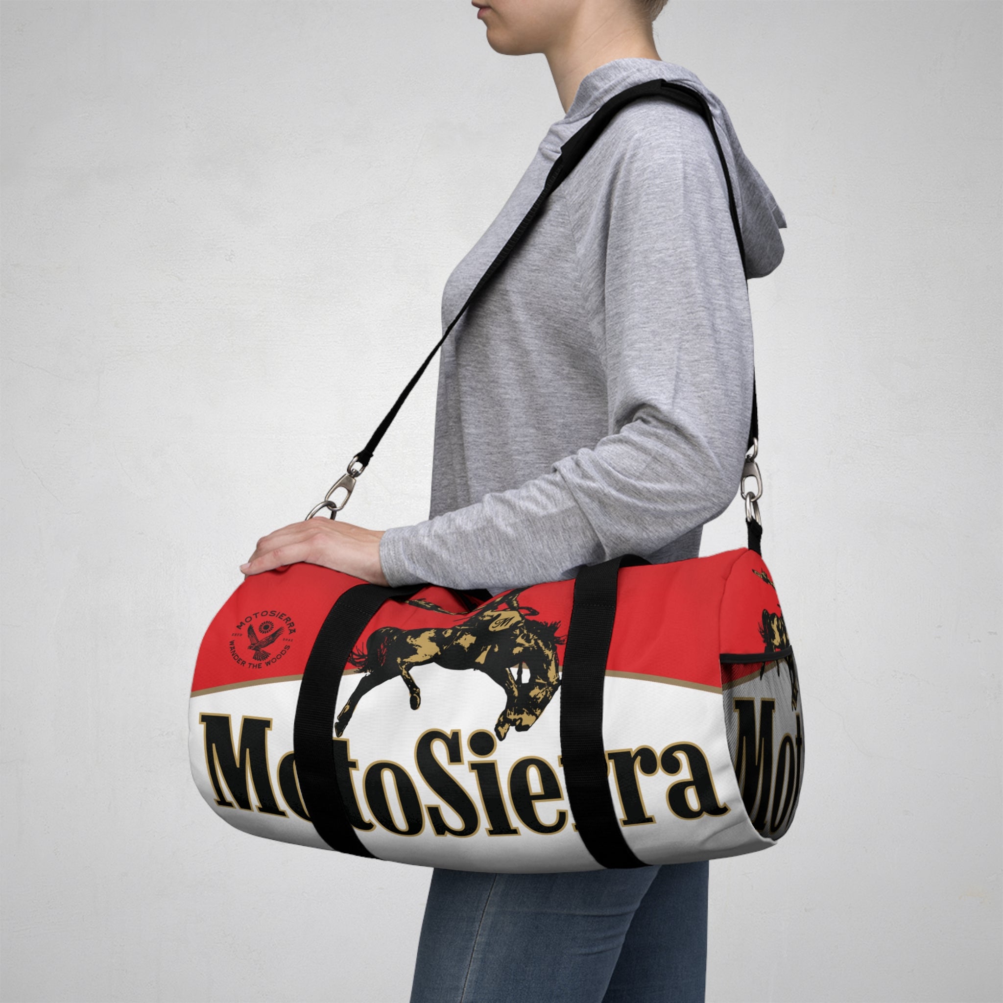 MotoSierra Classic Logo Duffel Bag