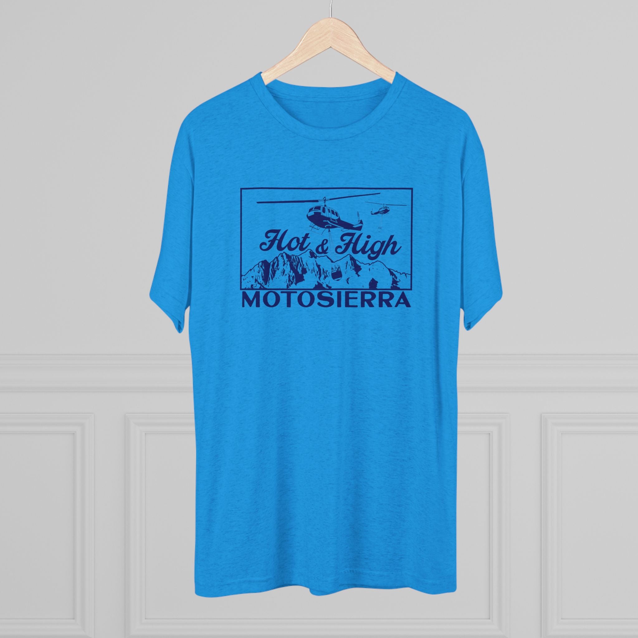 Hot & High Unisex Tri-Blend Crew Tee