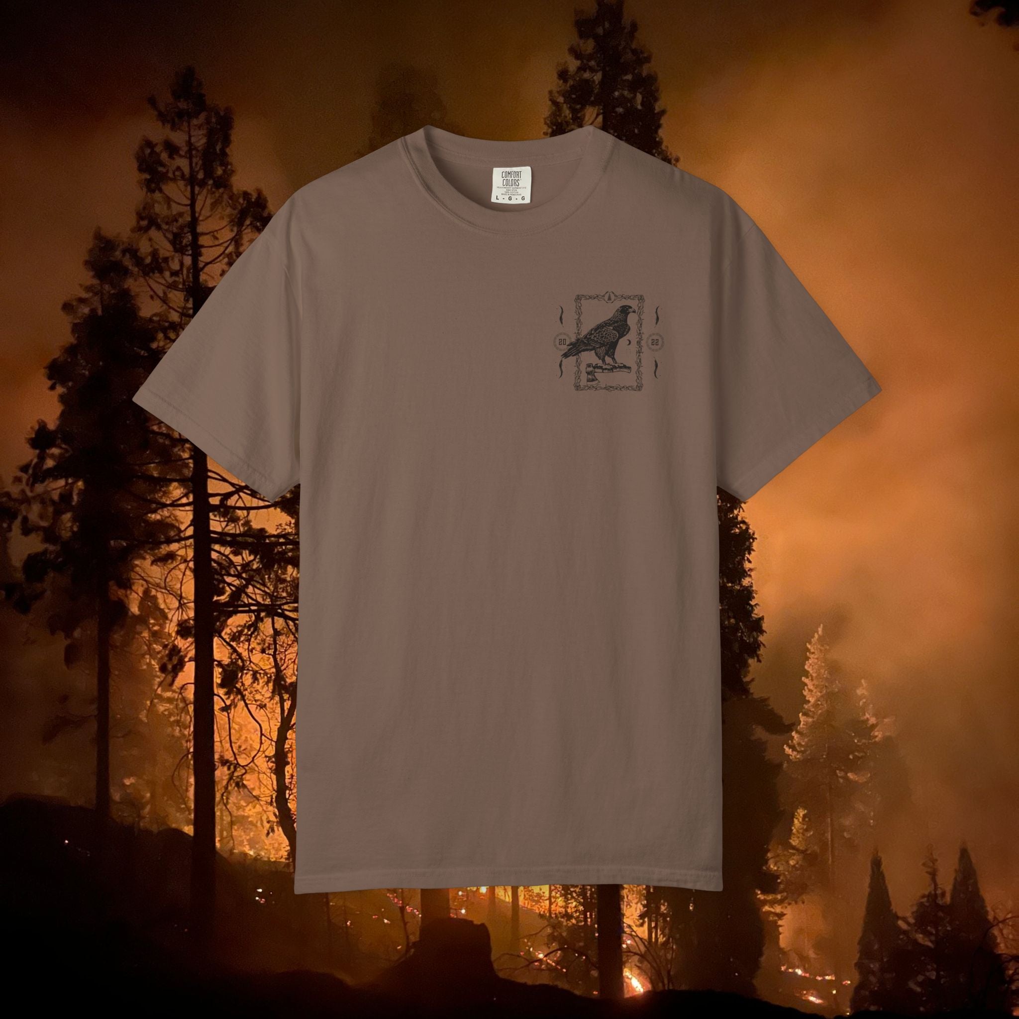 Hurricane Ridge Unisex Garment-Dyed T-shirt