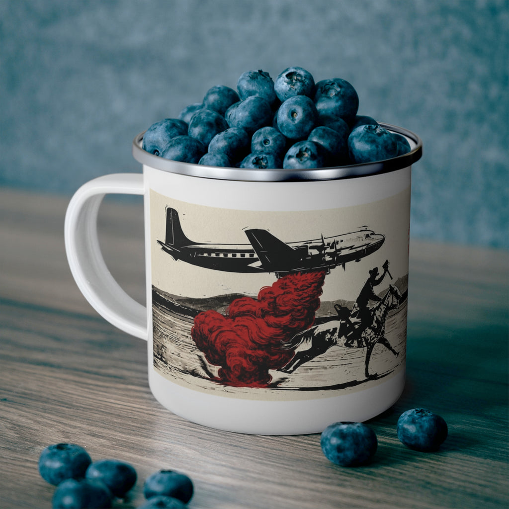Western Ways Enamel Camping Mug