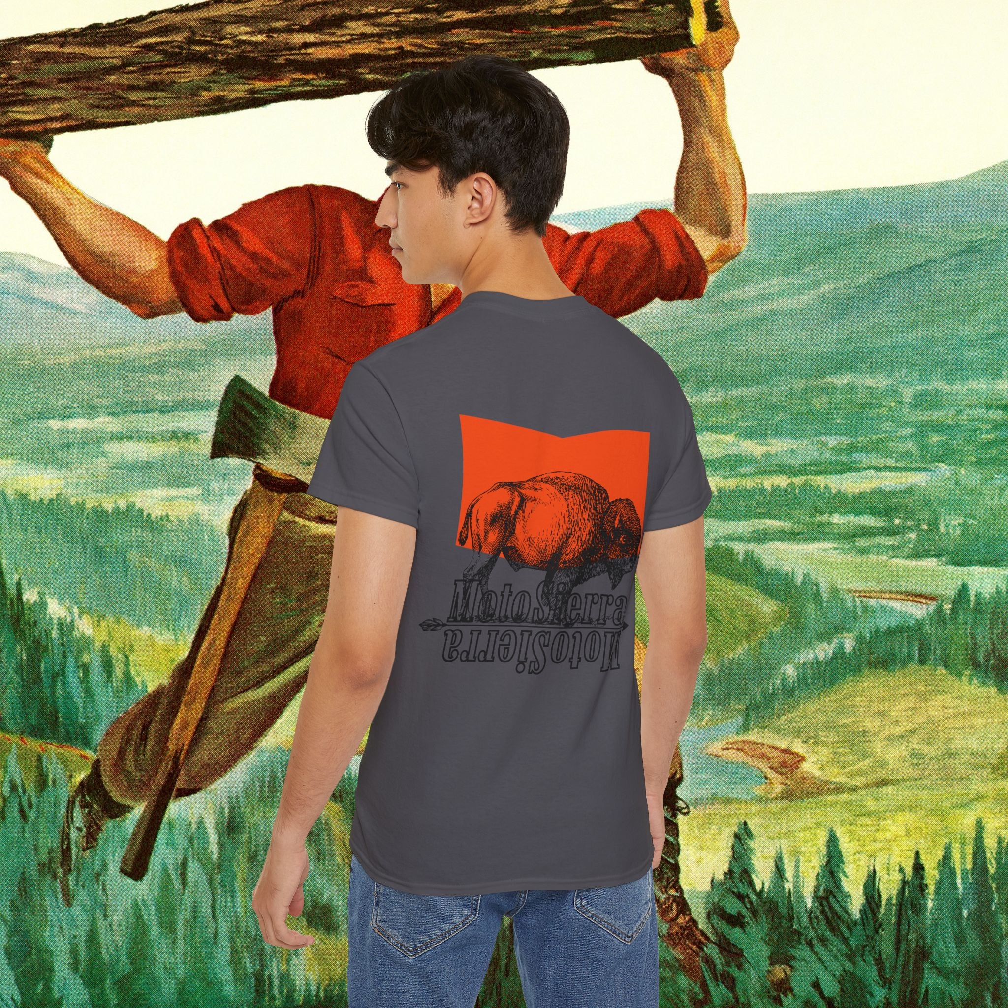 EUROPE ONLY Bison Unisex Ultra Cotton Tee