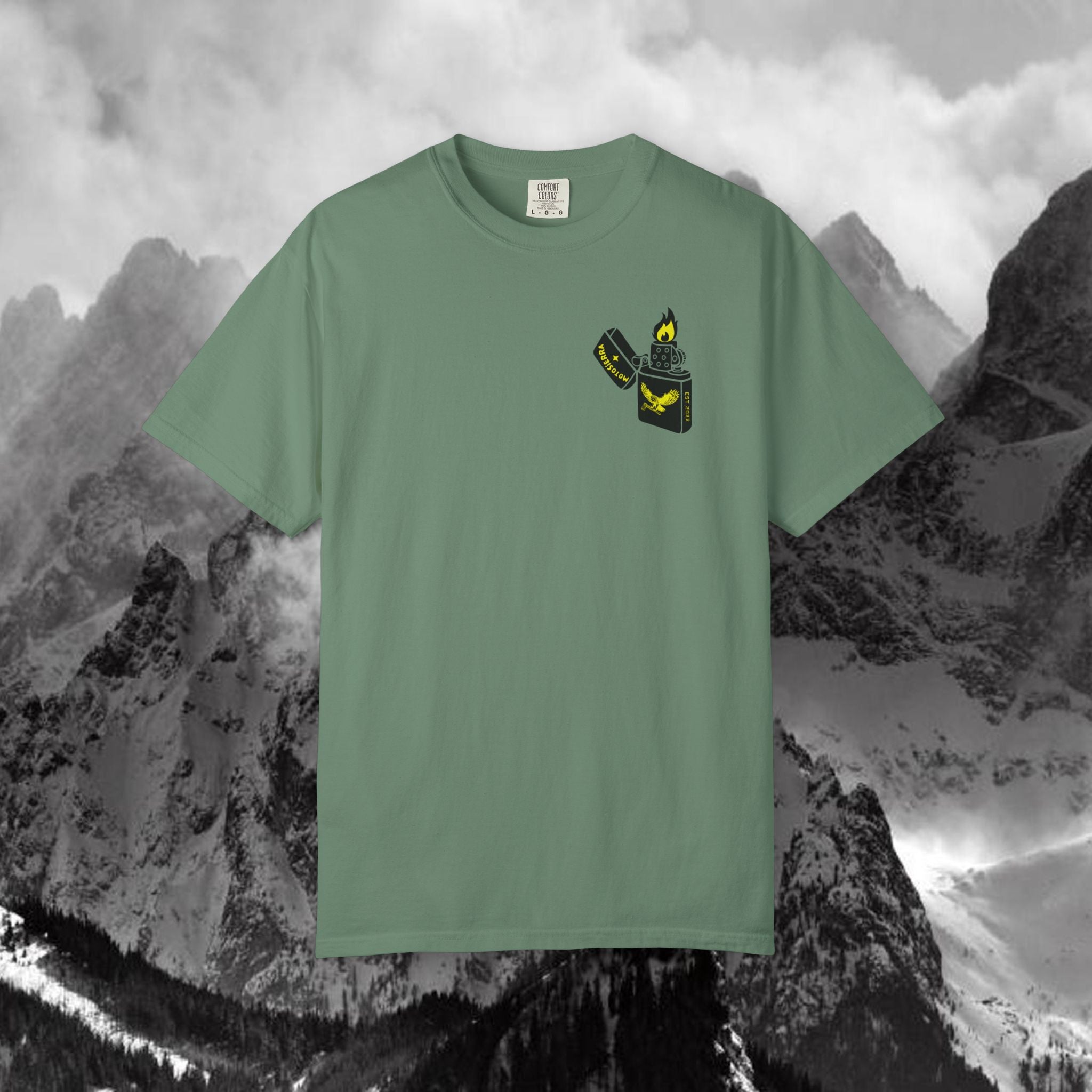 Flint Unisex Garment-Dyed T-shirt