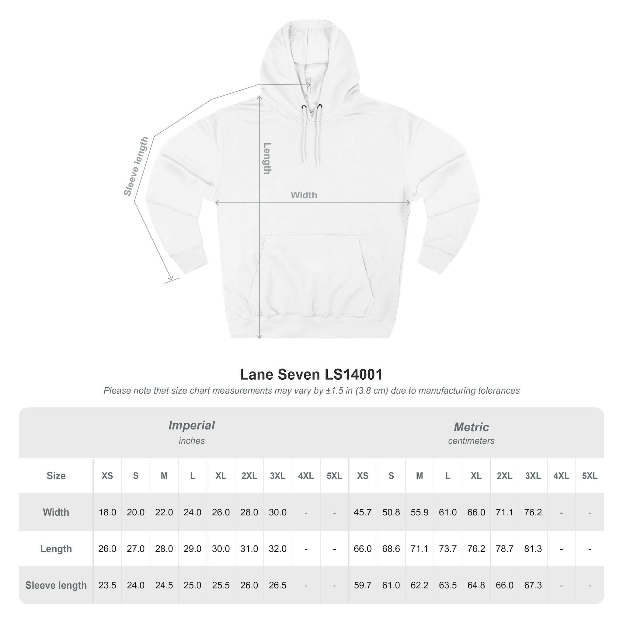 Ace of Spades Three-Panel Fleece Hoodie
