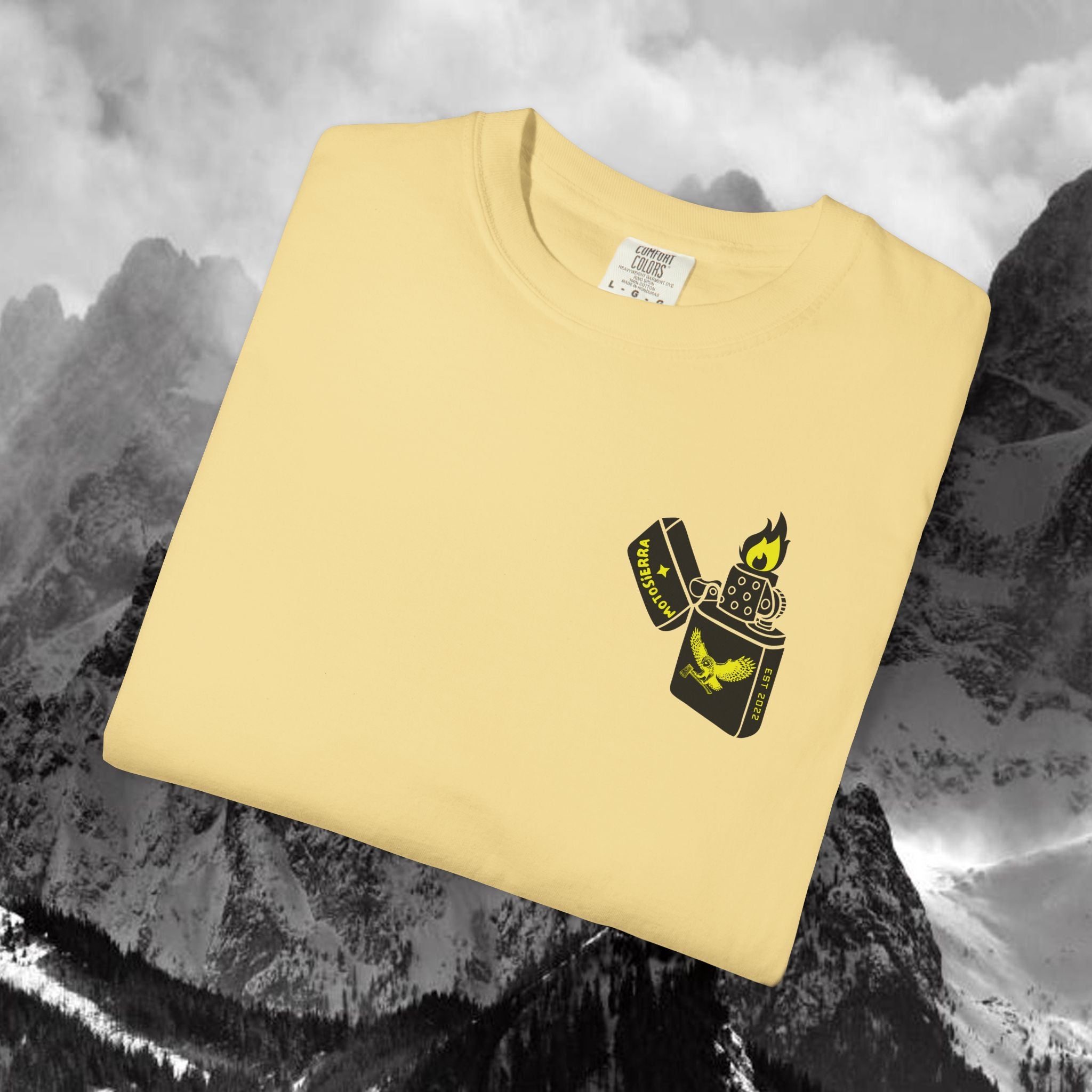 Flint Unisex Garment-Dyed T-shirt