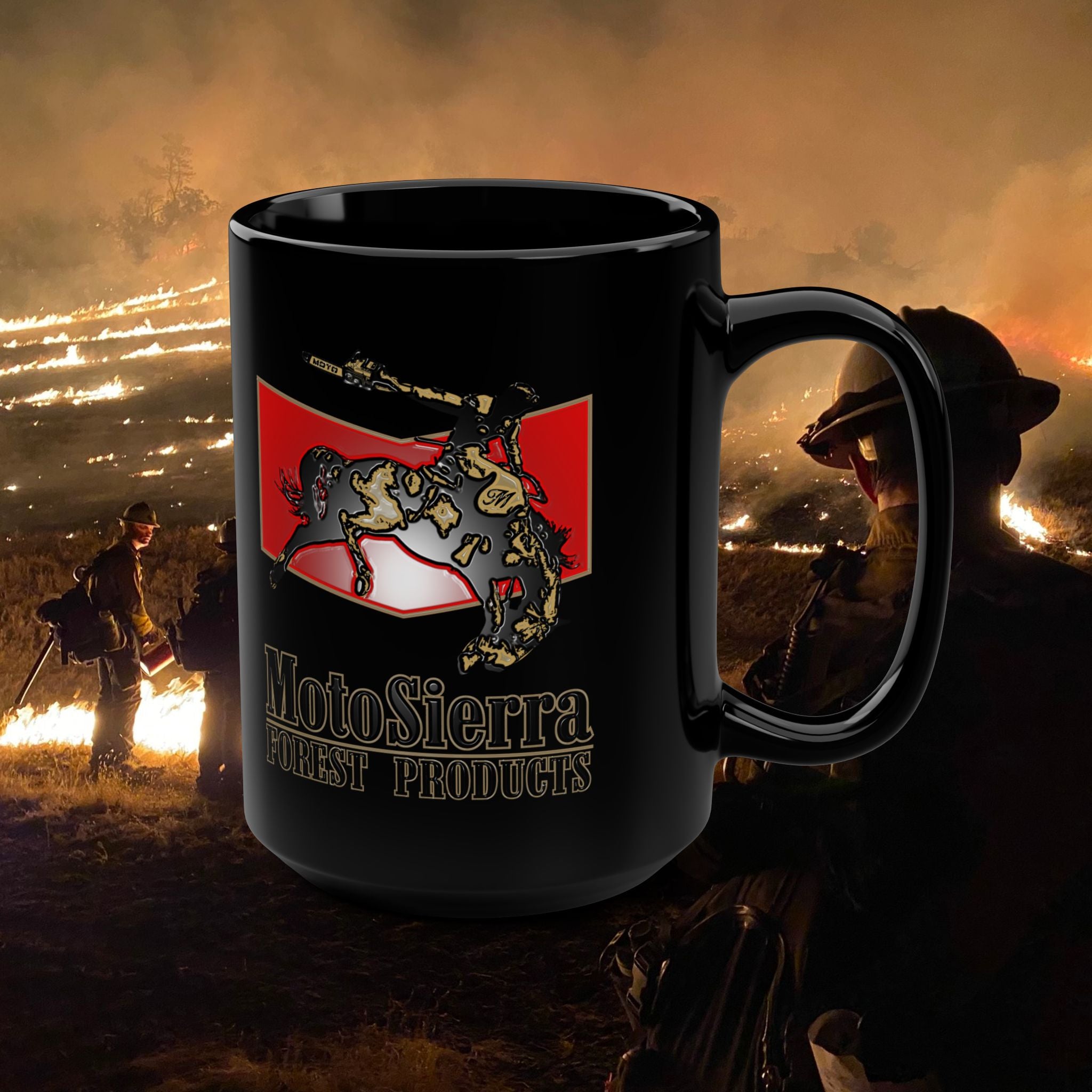 1 Plastic Effect Black Mug | 15oz Coffee Cup for Riders, Gift for Bikers, Custom Drinkware, Unique Gift, Adventure Mug