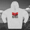 Red Tab Buffalo Three-Panel Fleece Hoodie