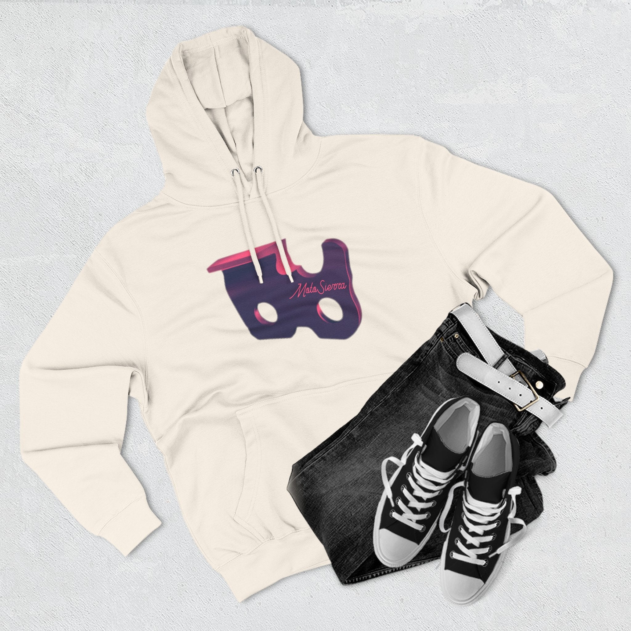 Cutter Three-Panel Fleece Hoodie