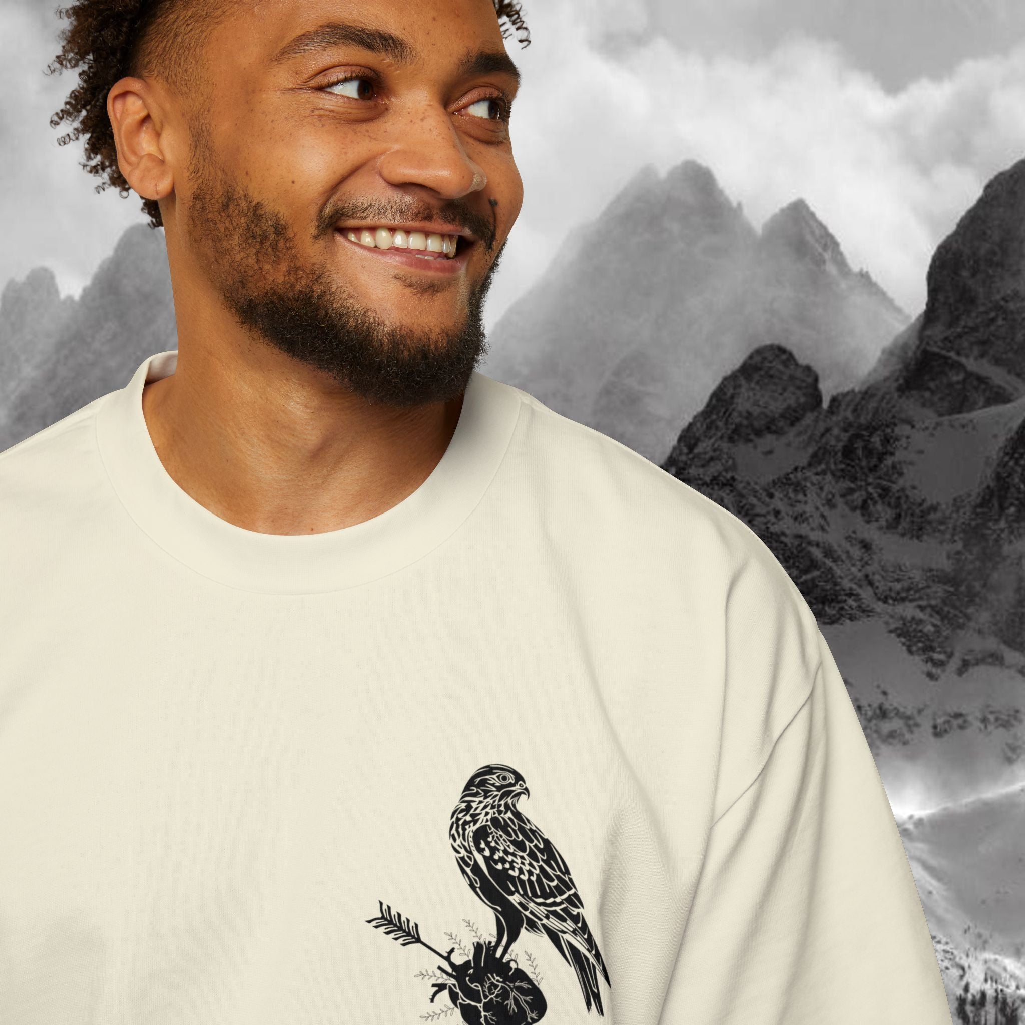 Australia Raker Peak Men's Heavy Oversized Tee