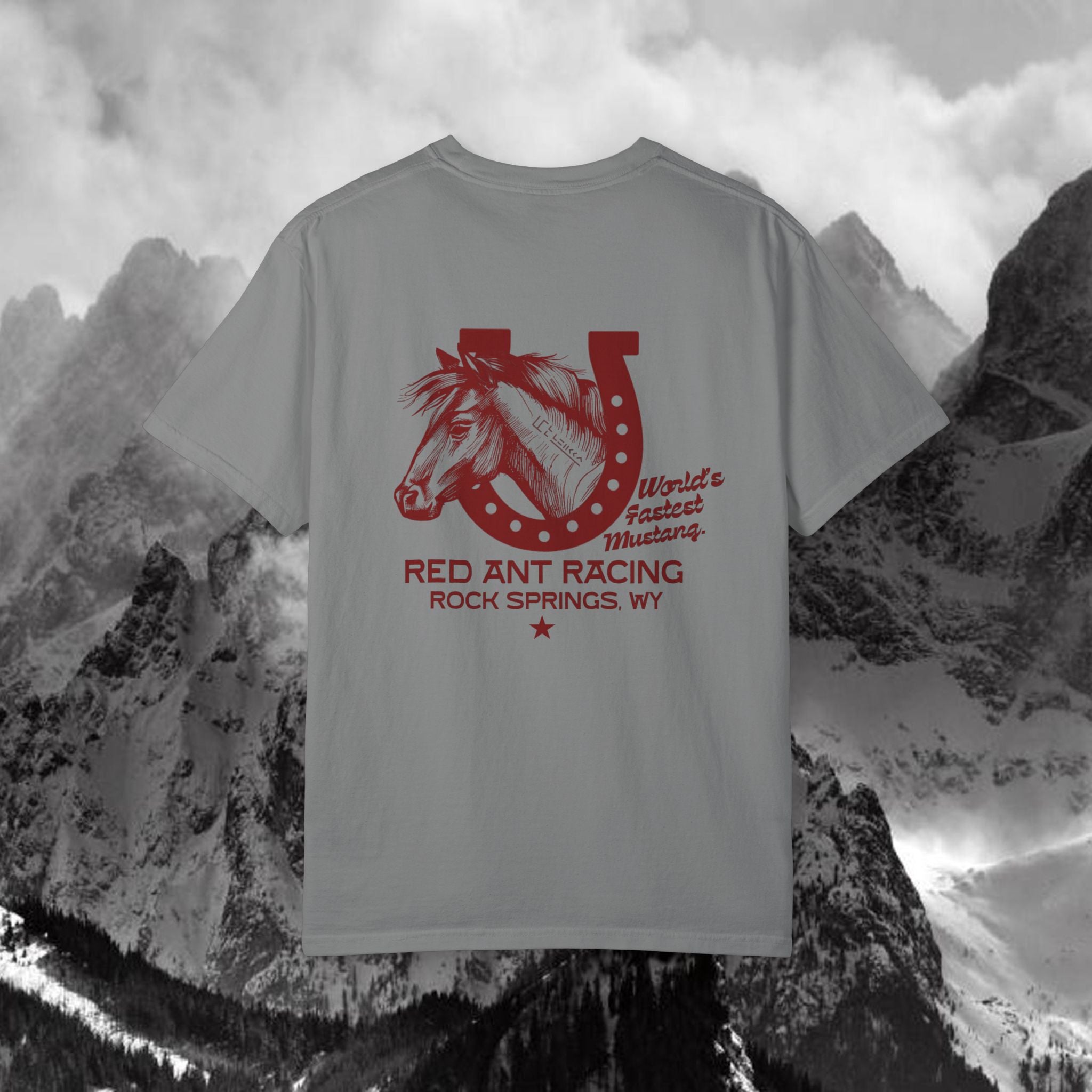 Red Ant Racing Unisex Garment-Dyed T-shirt