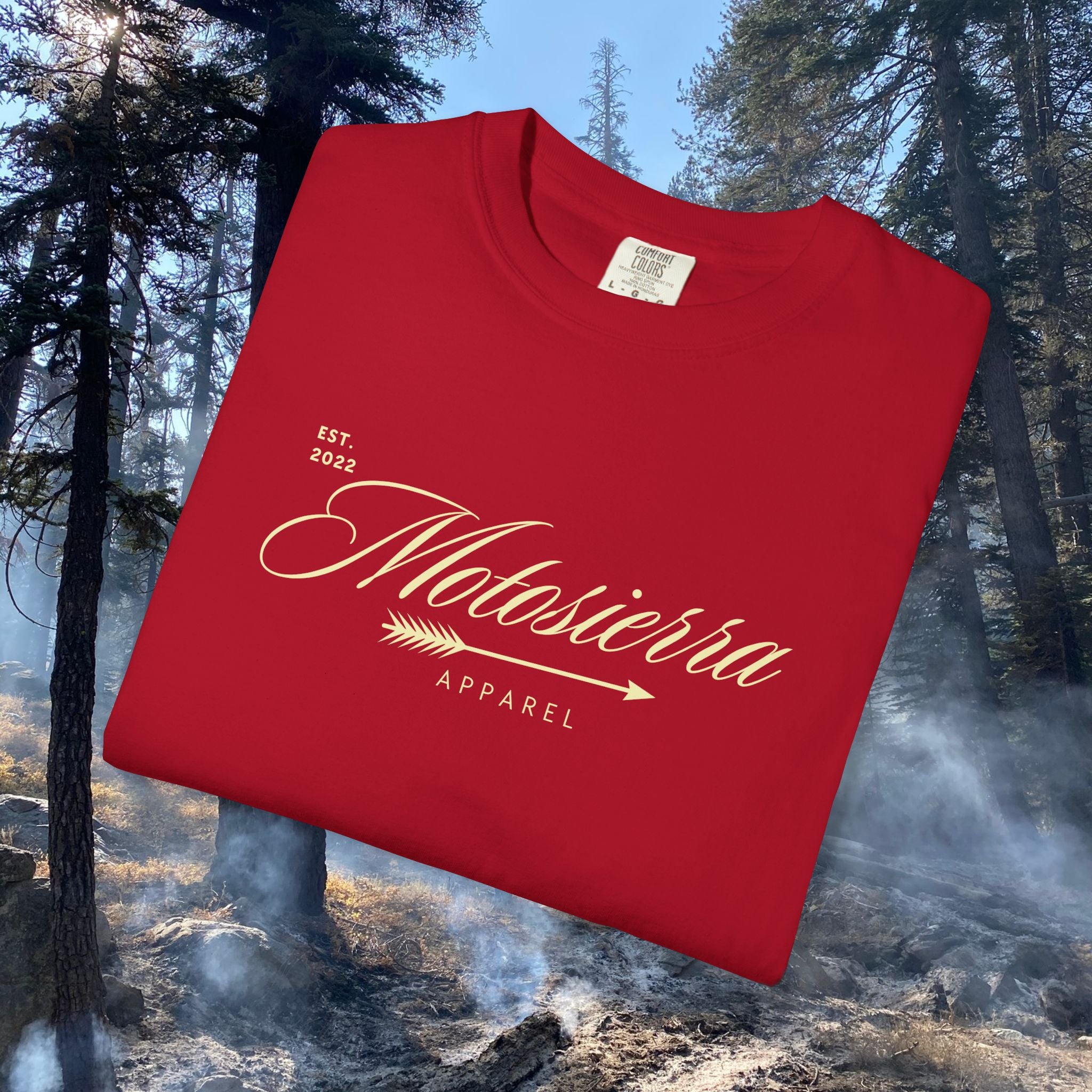 Script Logo Unisex Garment-Dyed T-shirt