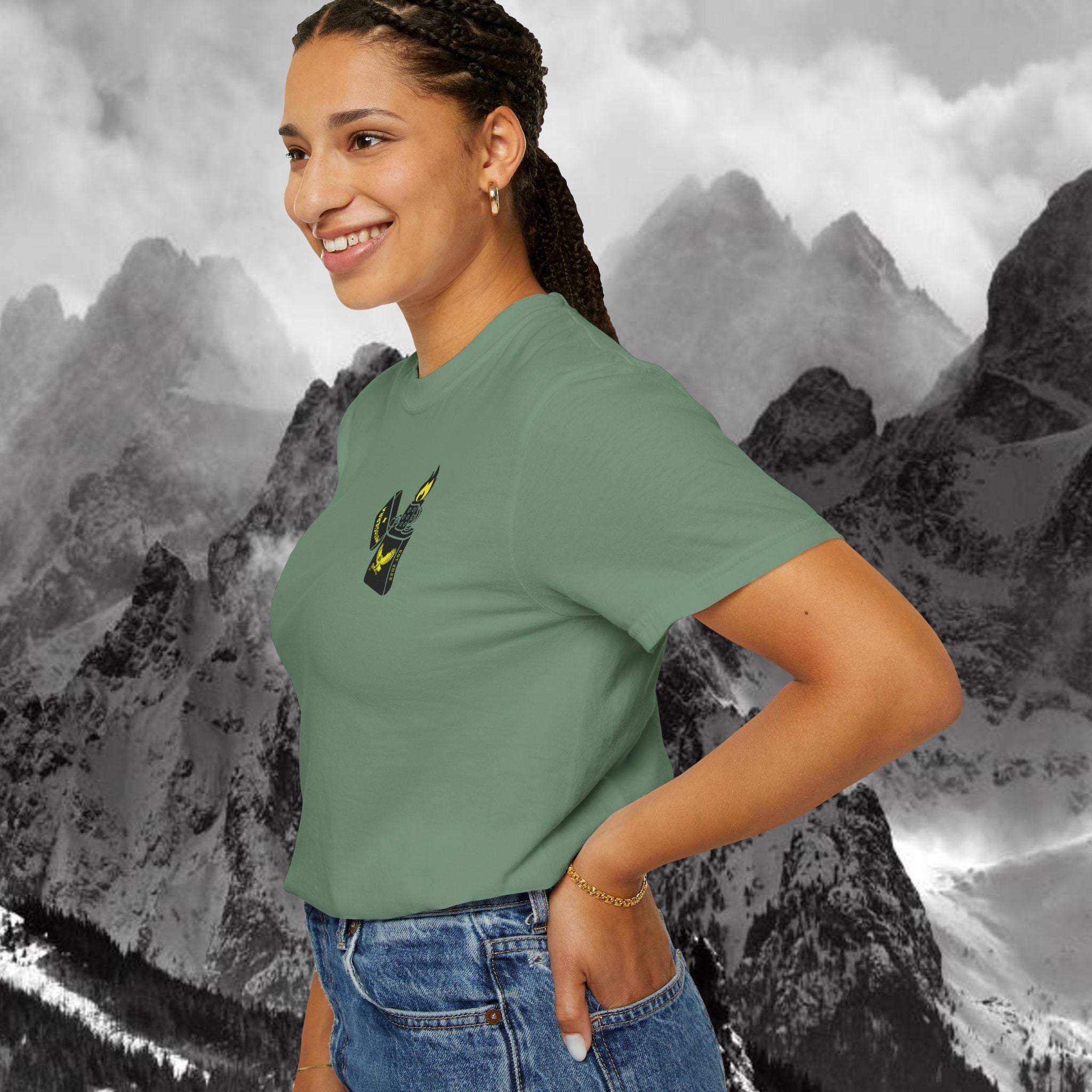 Flint Unisex Garment-Dyed T-shirt