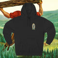 Guadalupe Three-Panel Fleece Hoodie