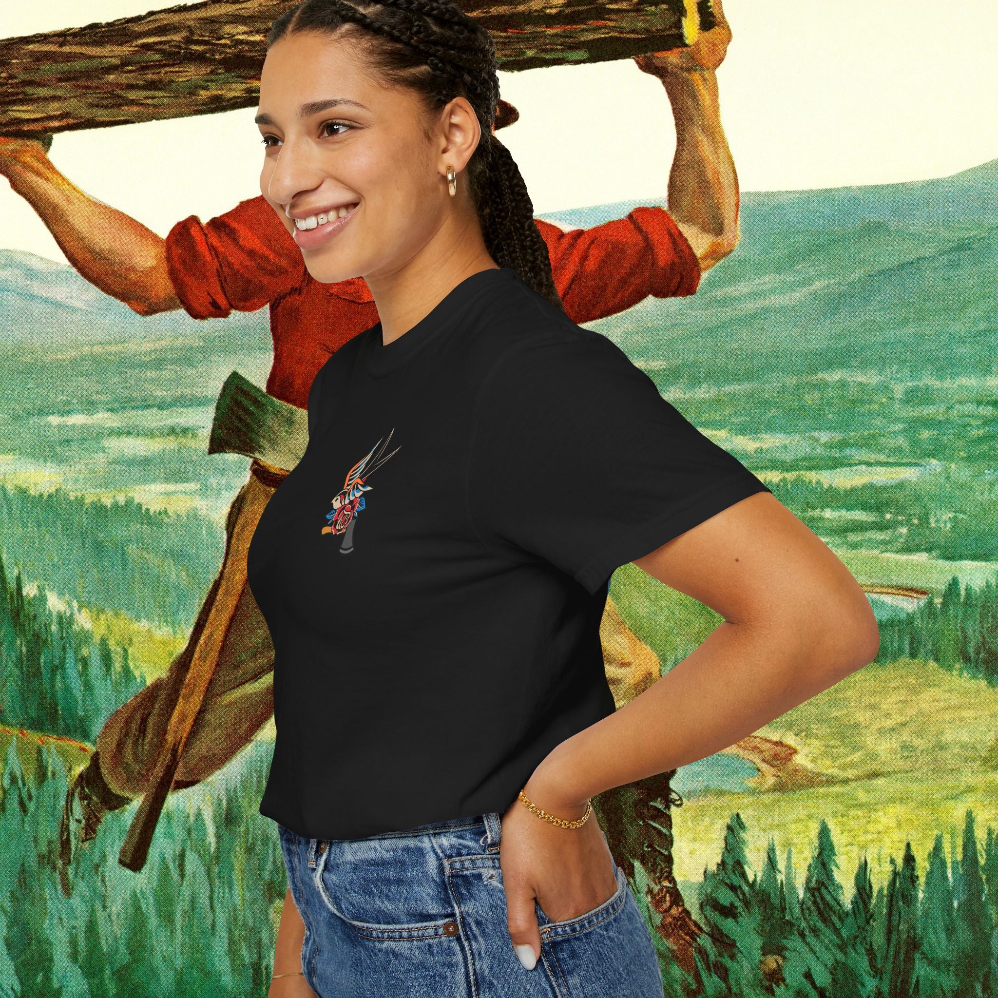 Cornell Unisex Garment-Dyed T-shirt