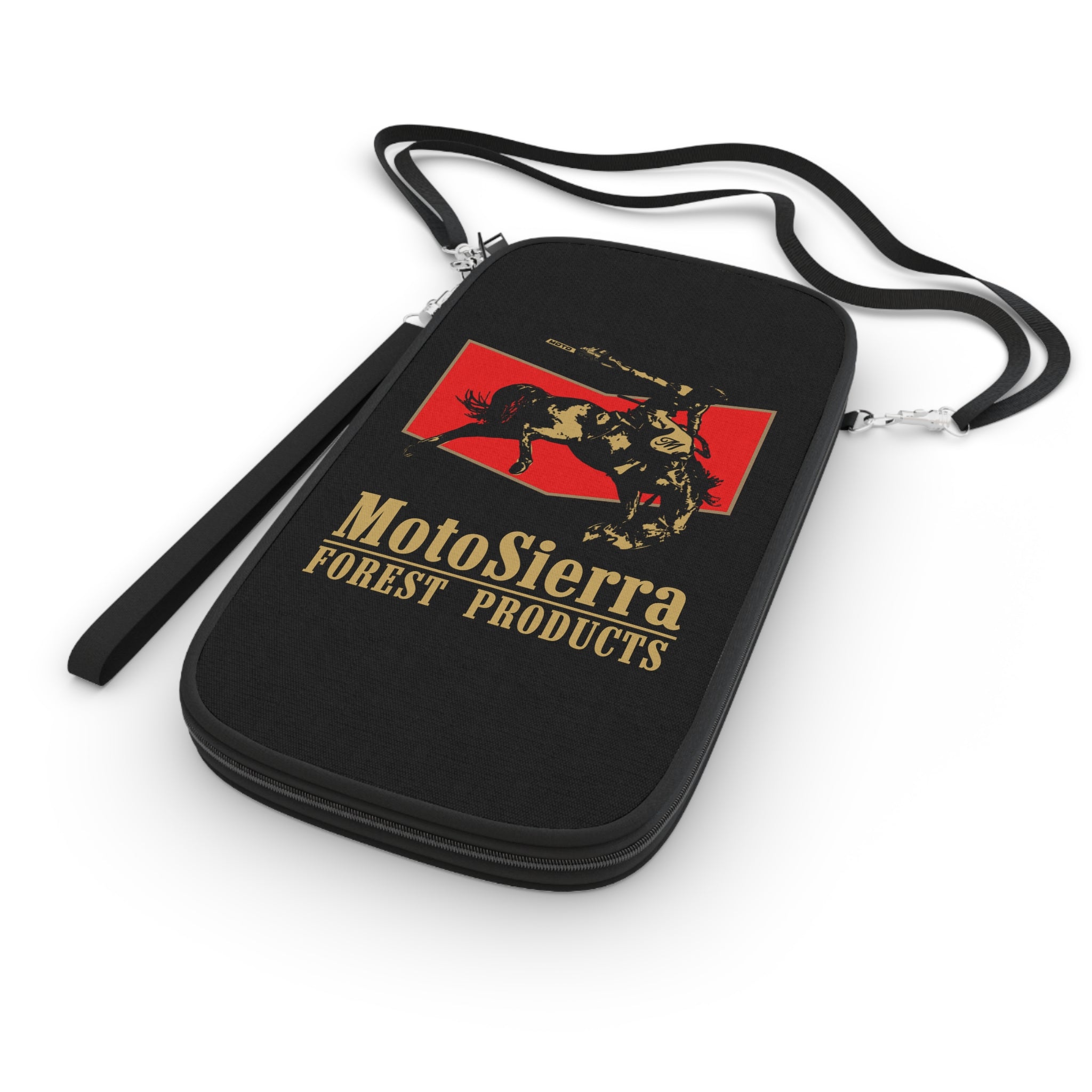 Equipment Time Book Zippered Pouch with removable lanyard
