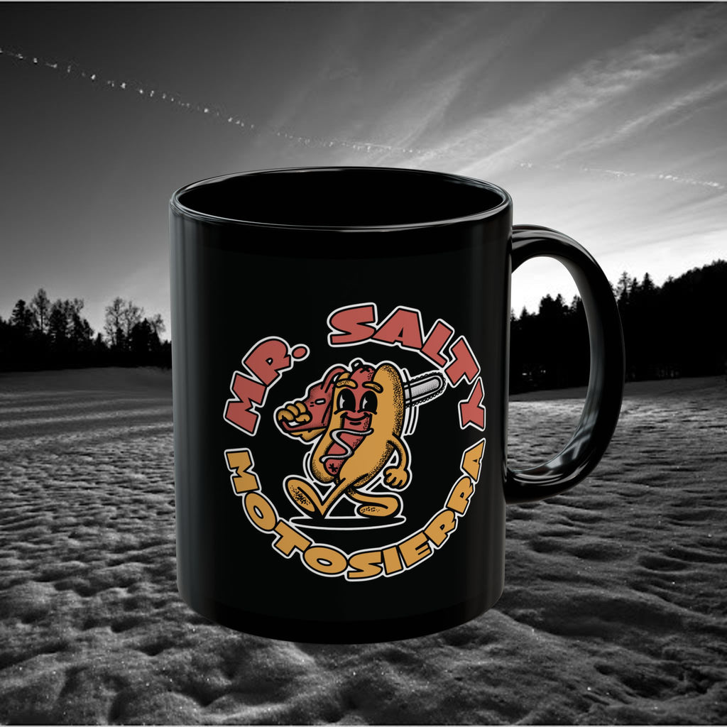 Mr. Salty Black Mug (11oz, 15oz)