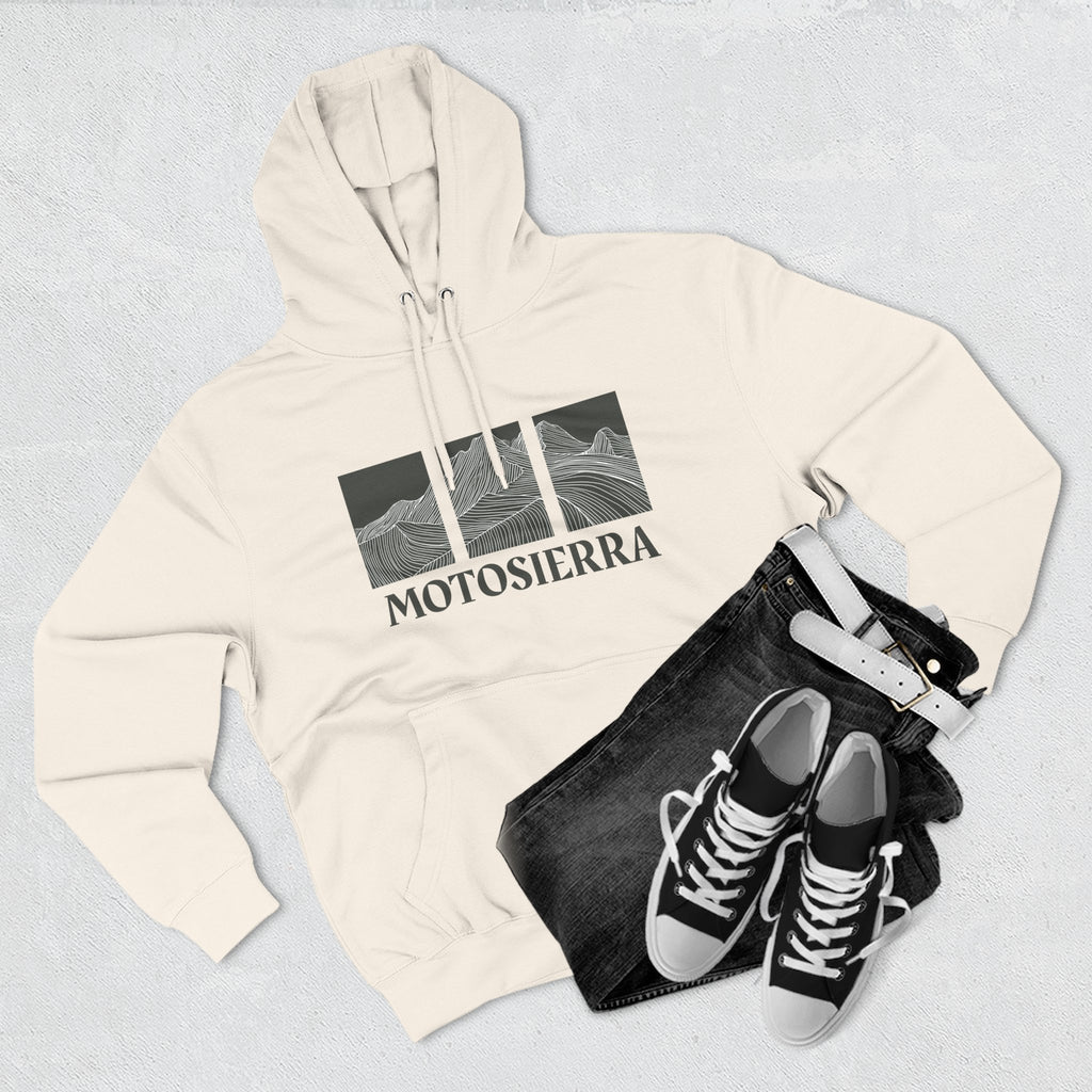 Bowden Three-Panel Fleece Hoodie