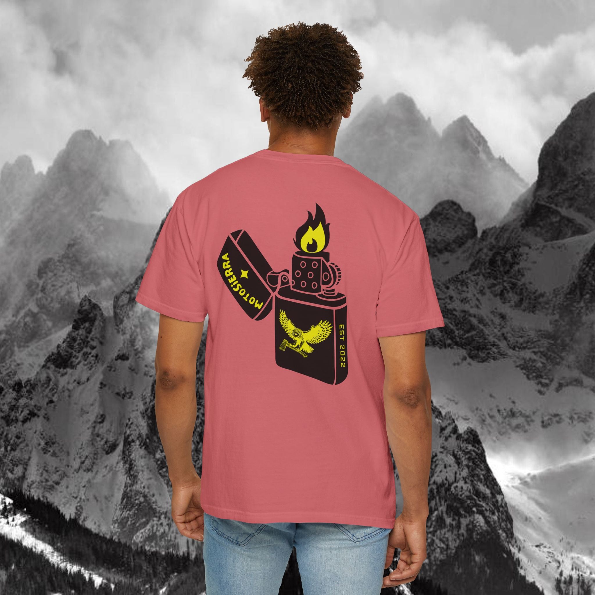 Flint Unisex Garment-Dyed T-shirt