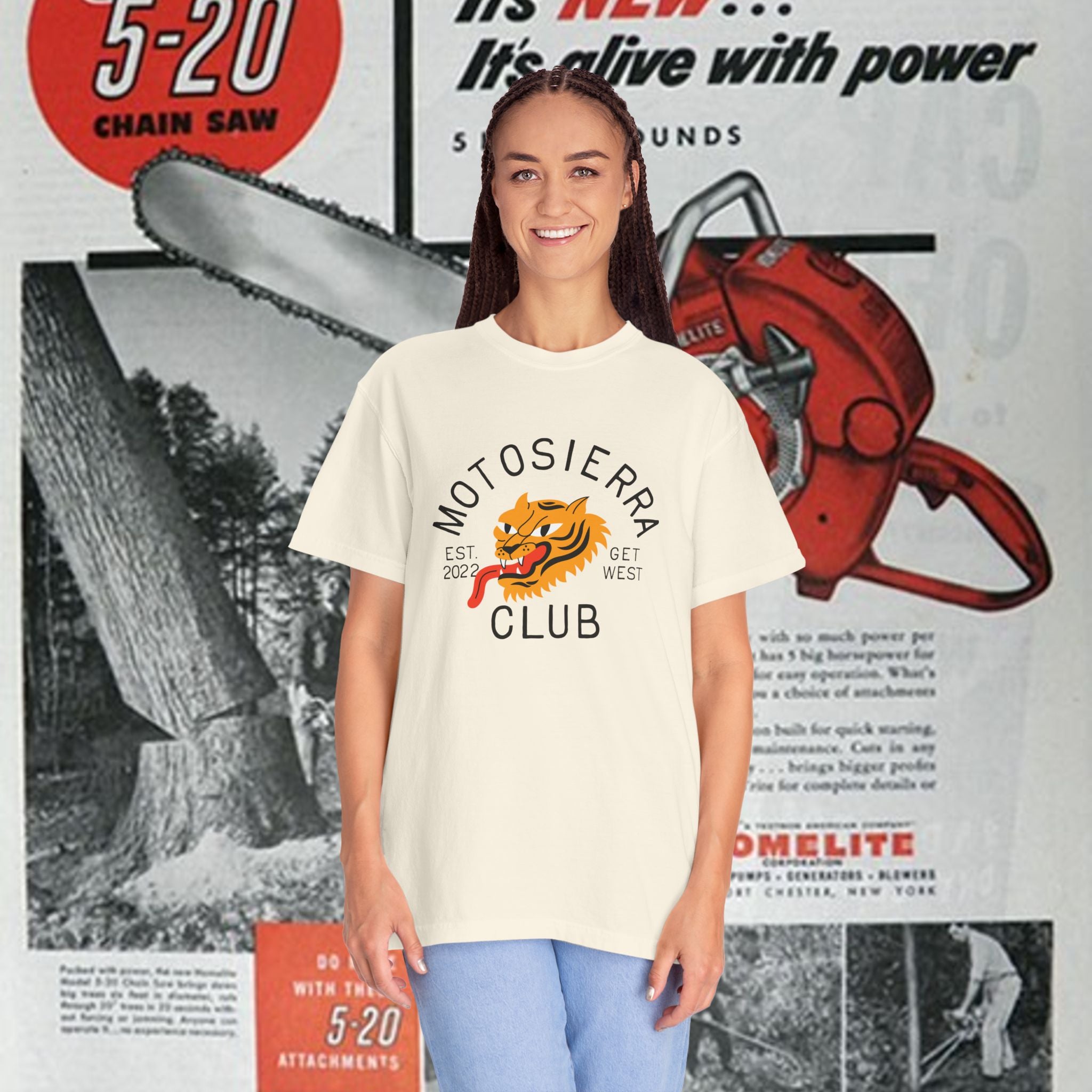 Vladivostok Unisex Garment-Dyed T-shirt