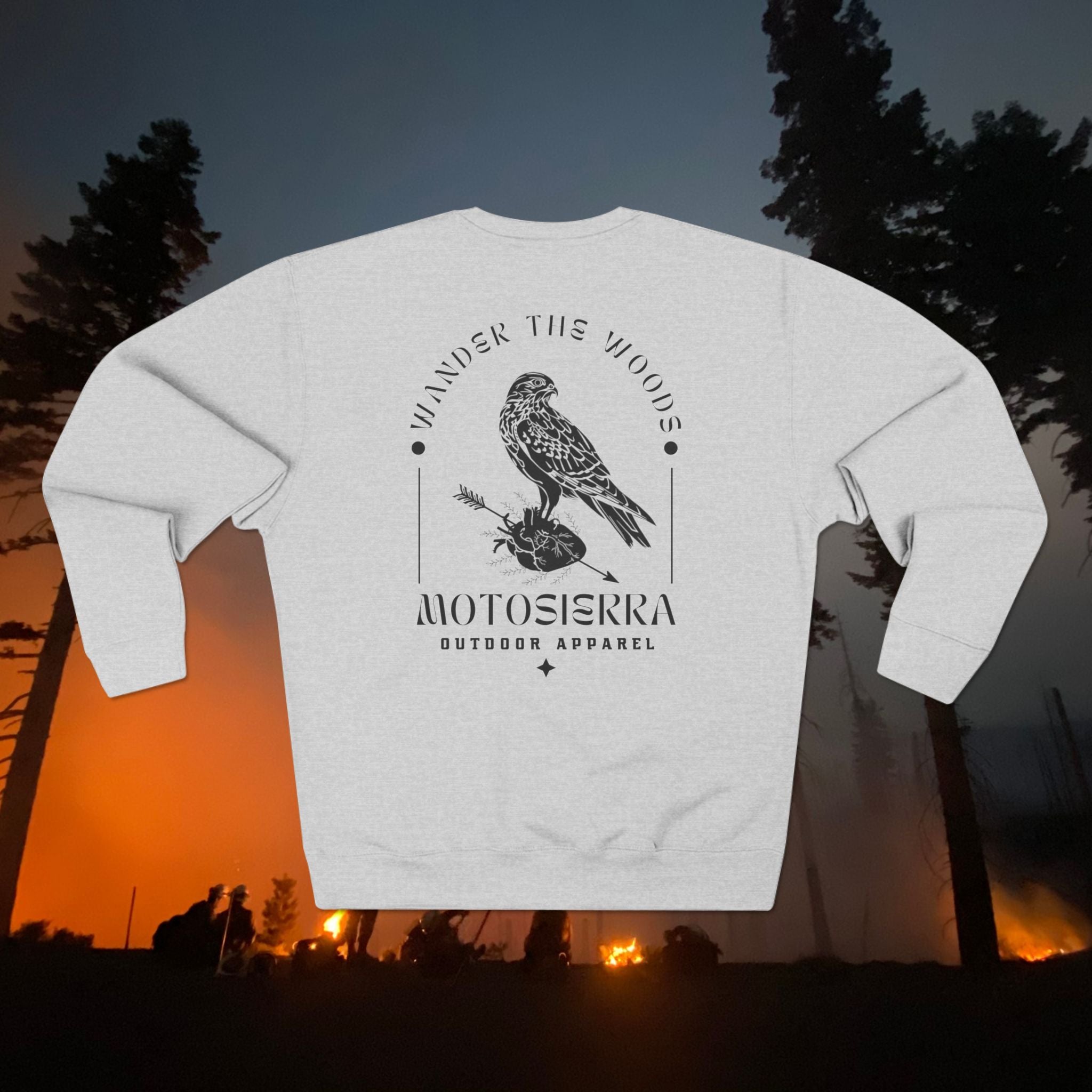 Raker Peak Unisex Crewneck Sweatshirt