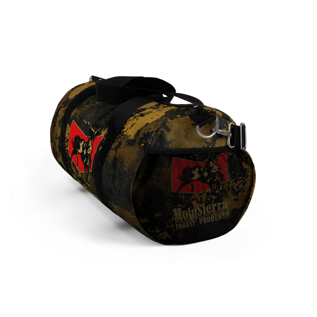 Gold Flecktarn Cowboy Logo  Duffel Bag