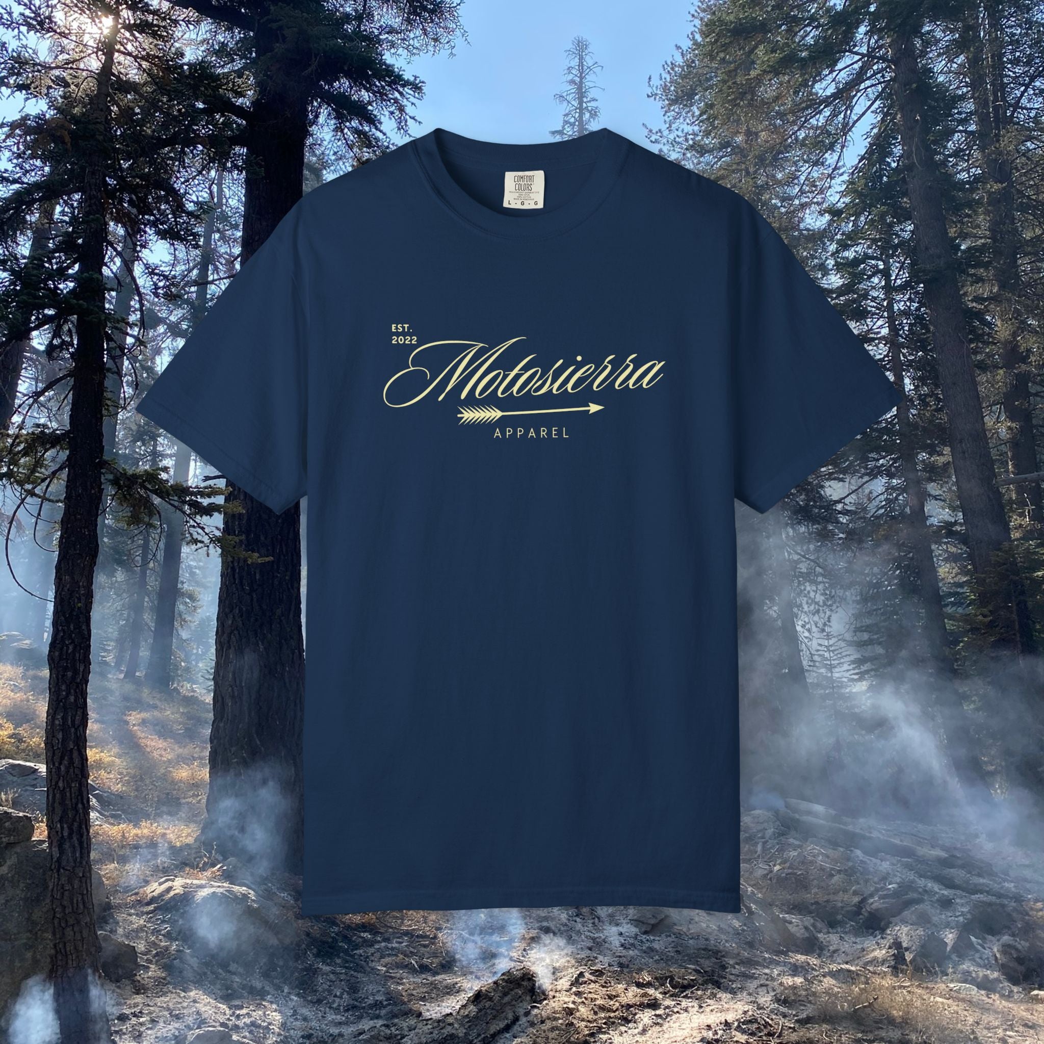 Script Logo Unisex Garment-Dyed T-shirt