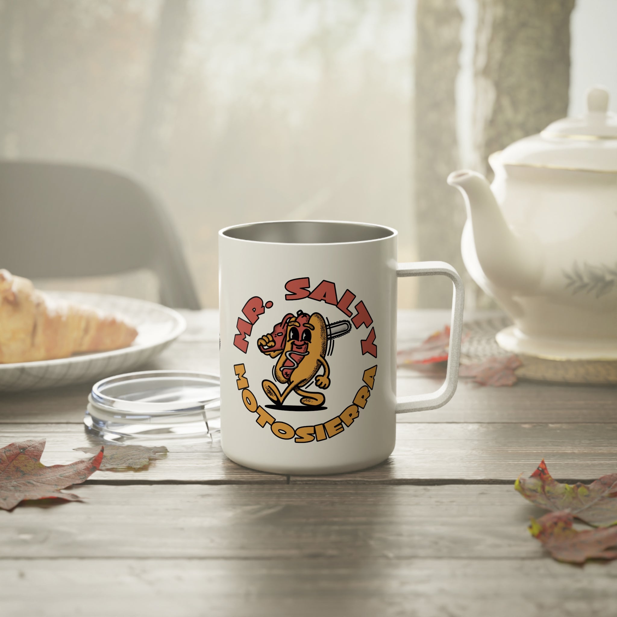 Mr. Salty Insulated Coffee Mug, 10oz