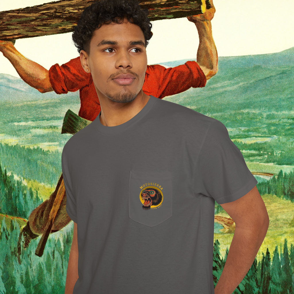 Sasquatch Unisex Heavy Cotton Pocket Tee