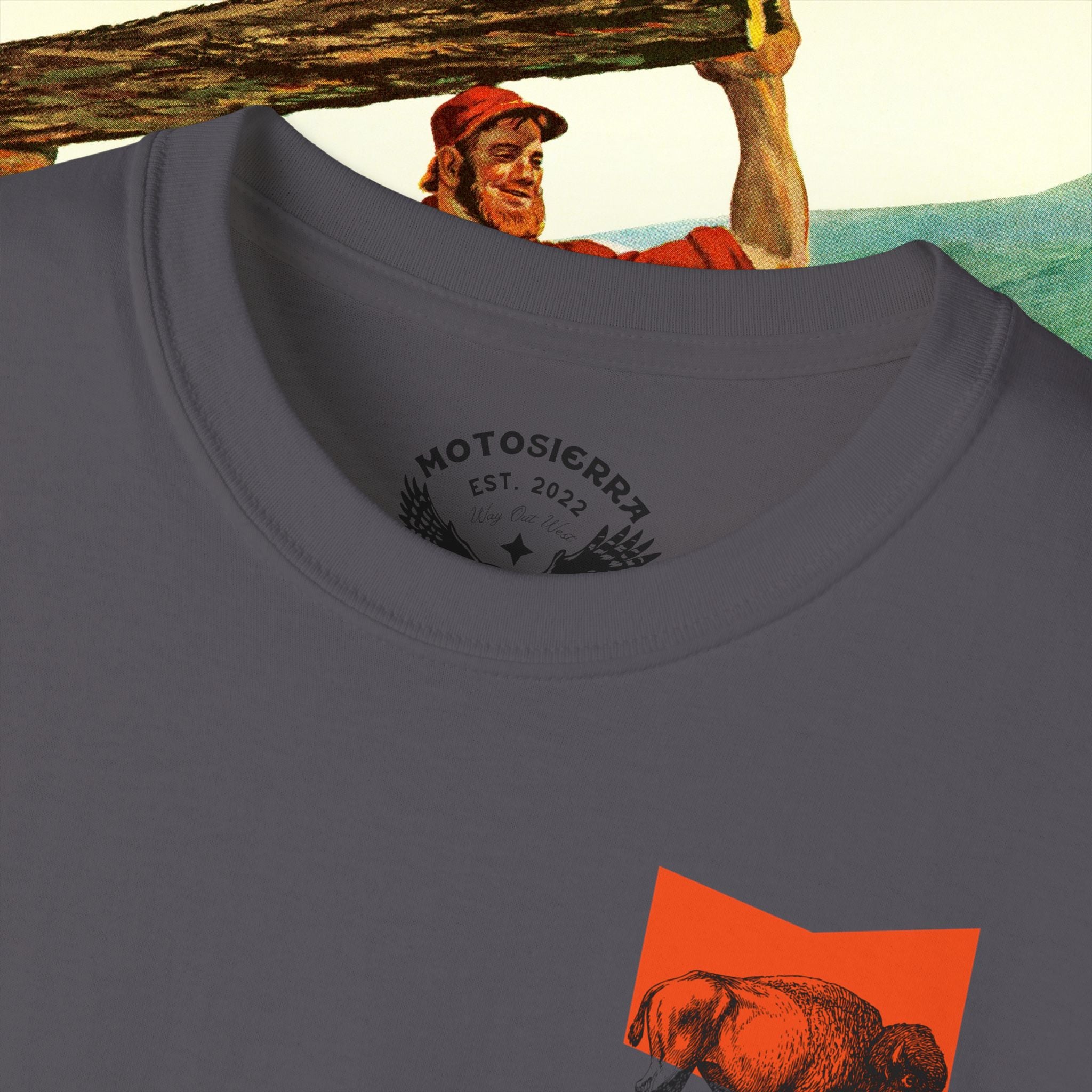 EUROPE ONLY Bison Unisex Ultra Cotton Tee