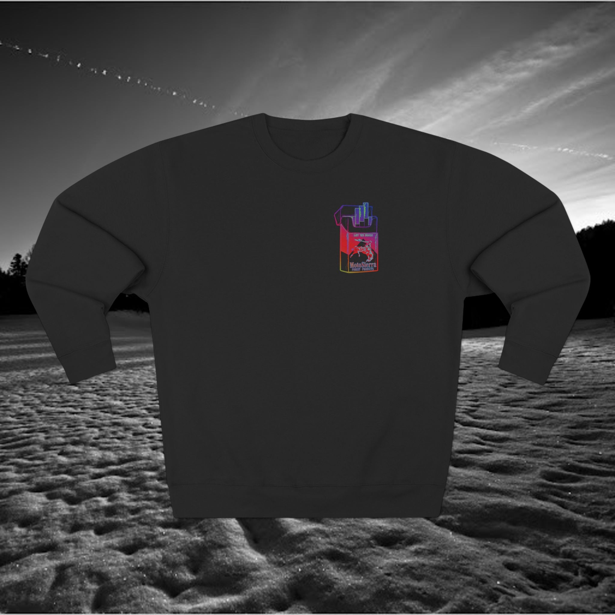 Neon Dart Unisex Crewneck Sweatshirt