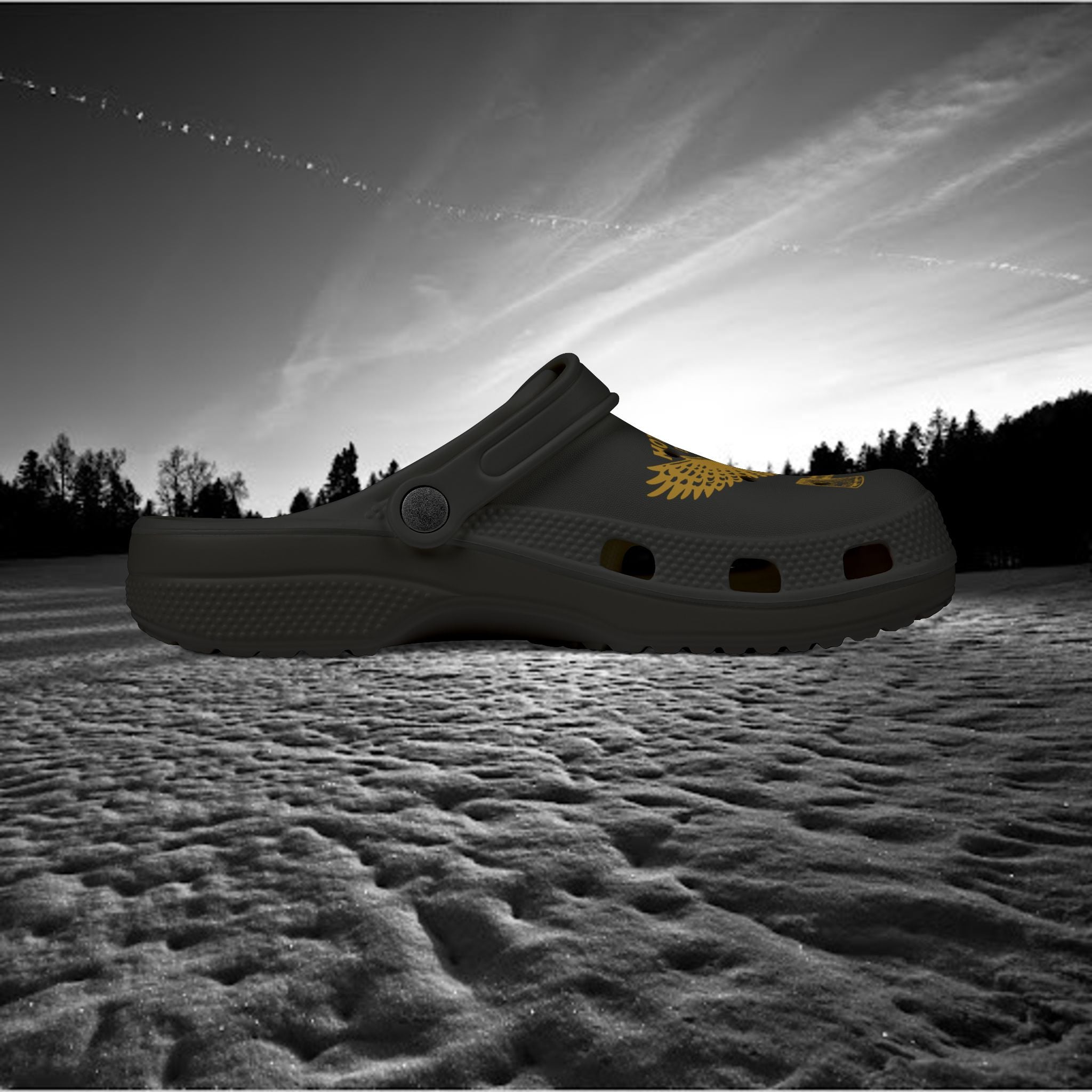 Motosierra Owl Logo Foam Rubber Shoes