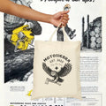 MotoSierra Cotton Canvas Tote Bag