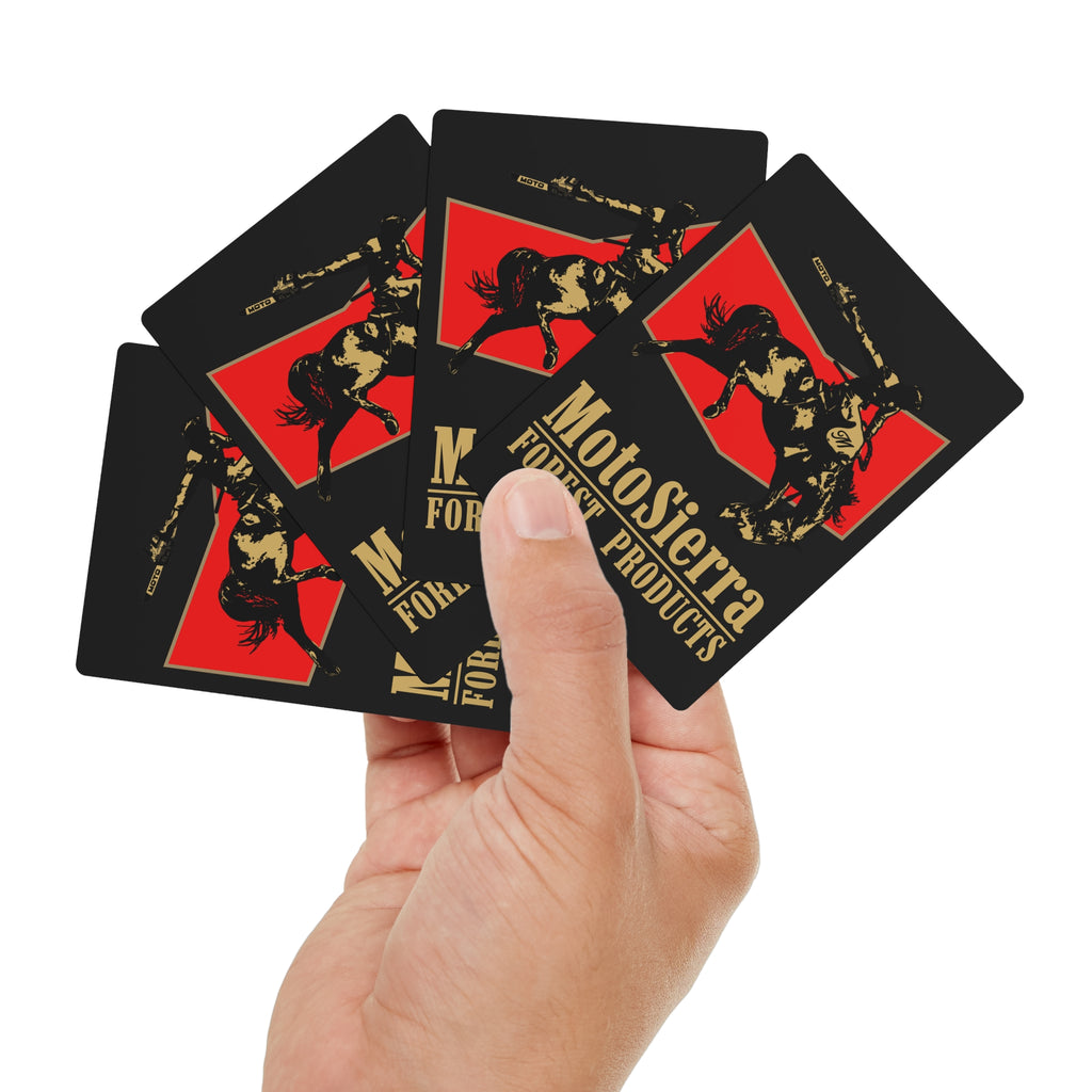 MotoSierra Poker Cards
