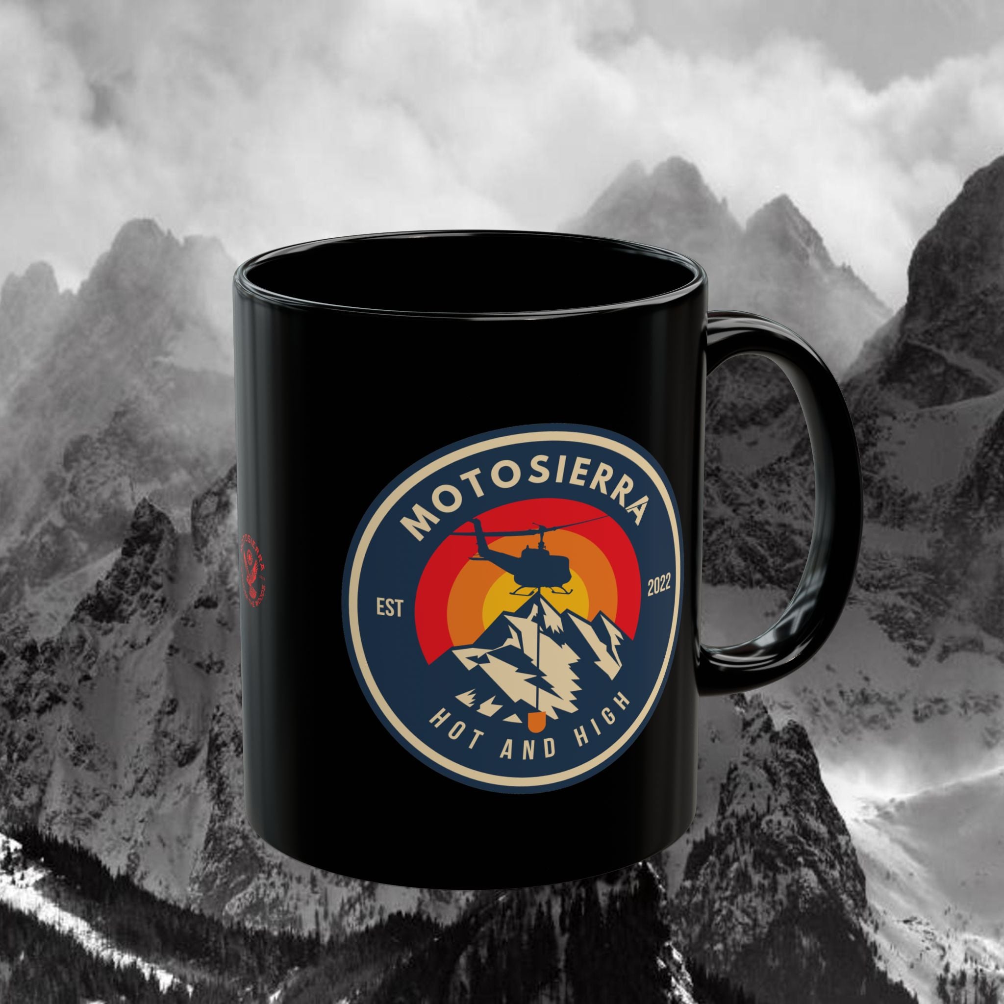 Hot & High Black Mug (11oz, 15oz)
