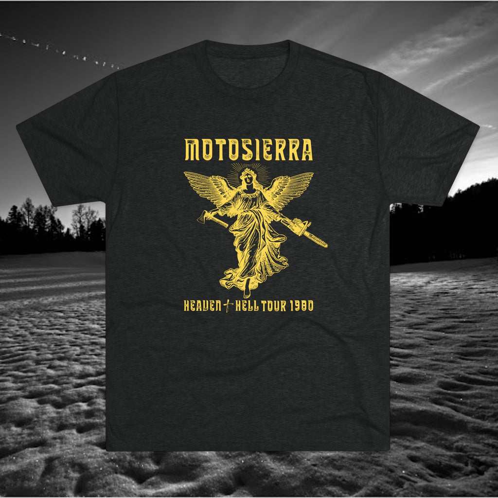 Motosierra Heaven & Hell 1980 Unisex Tri-Blend