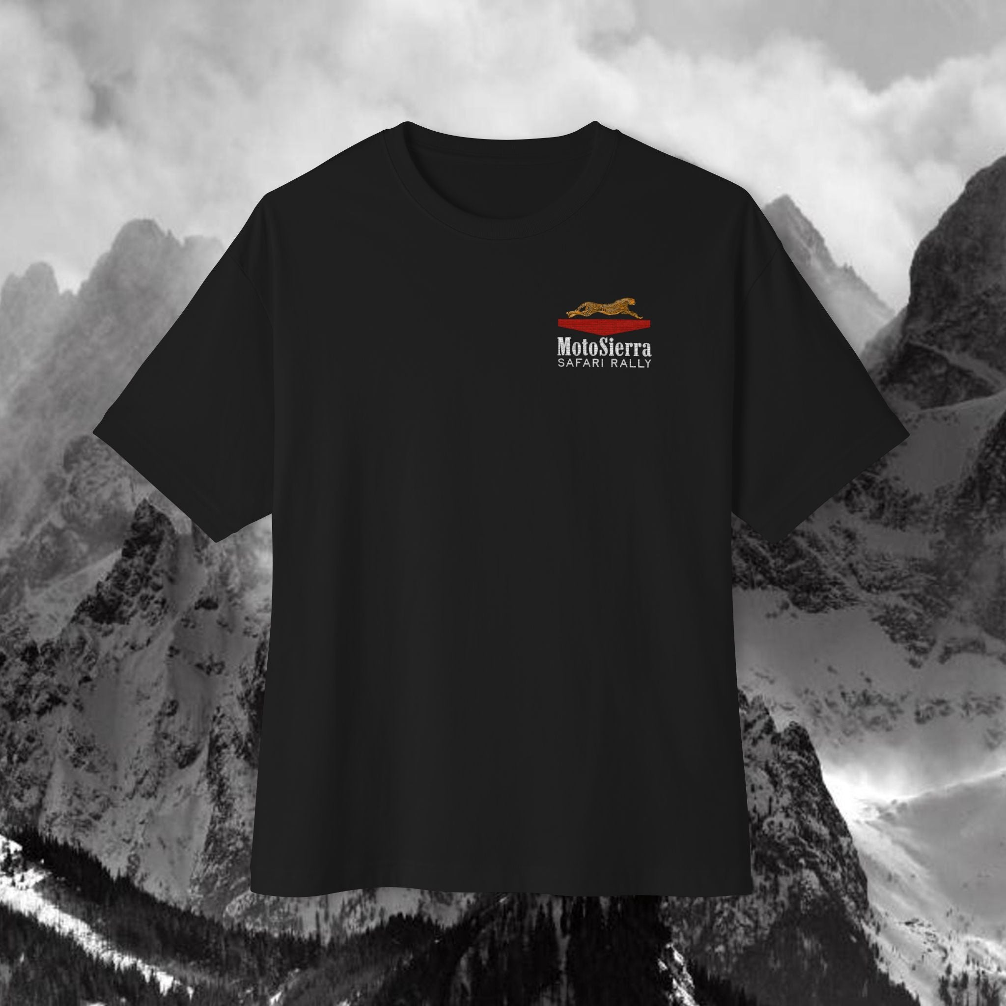 Safari Rally Logo Unisex Oversized Boxy Tee