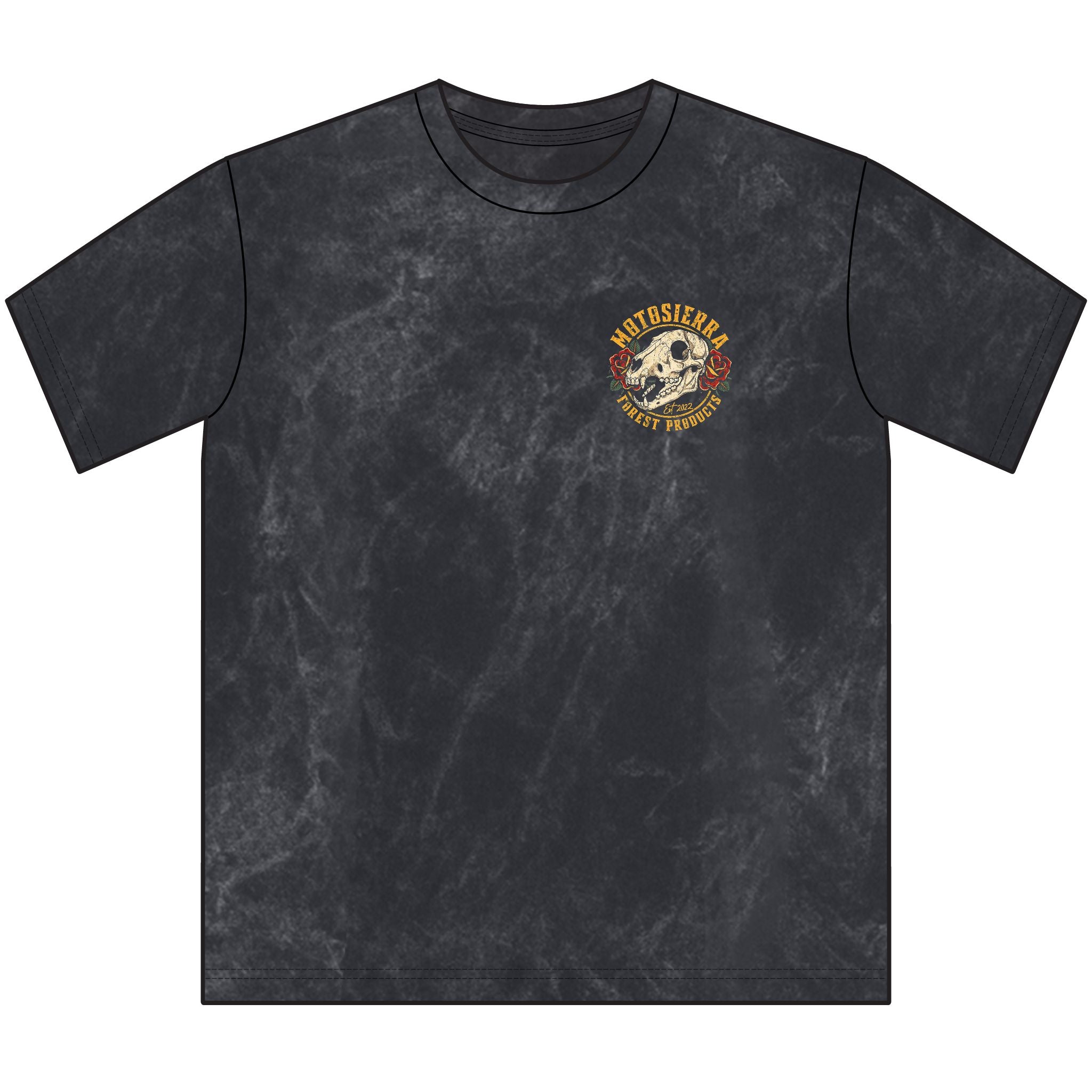 Bear Skull Vintage Crewneck Tee