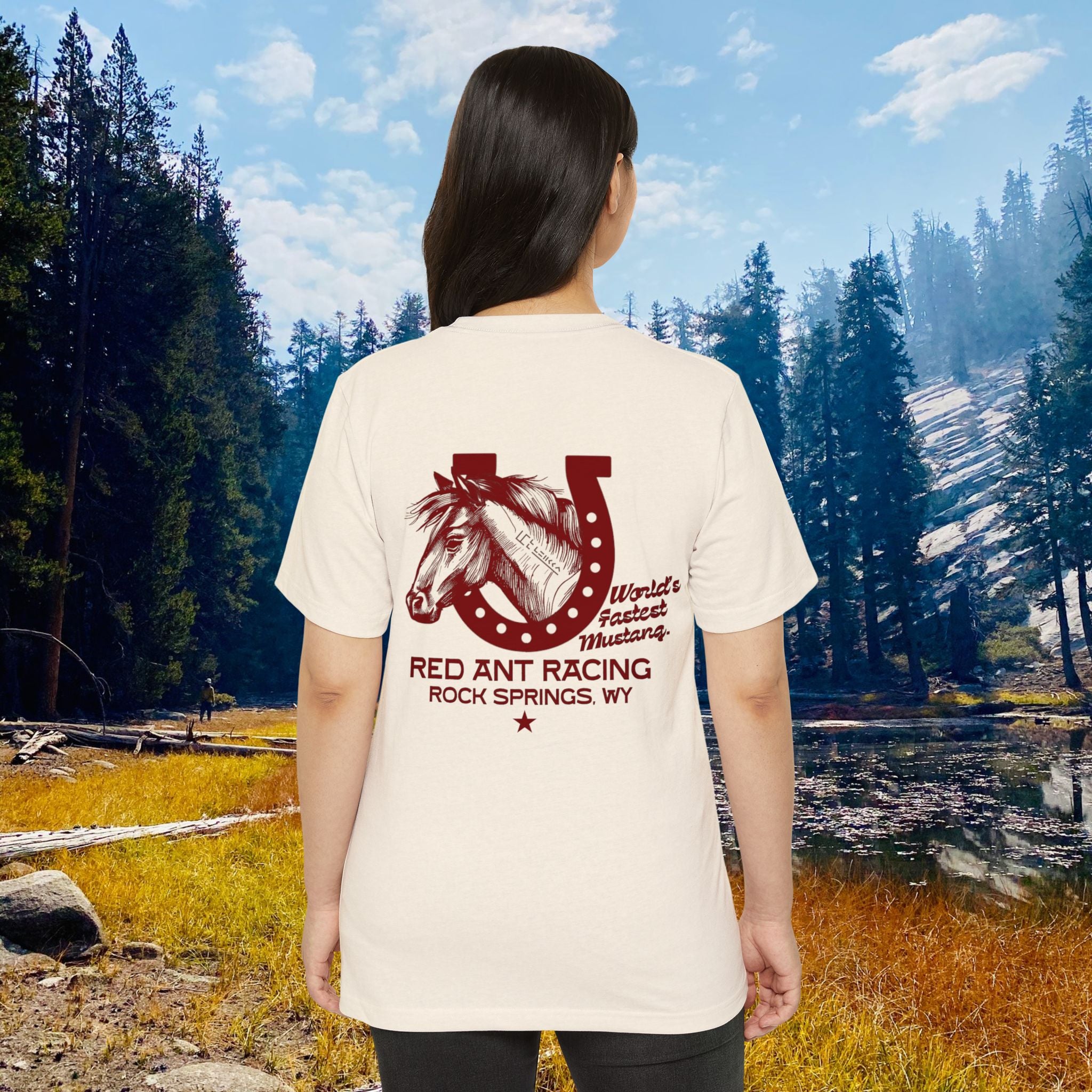 Red Ant Racing Unisex Recycled Organic T-Shirt