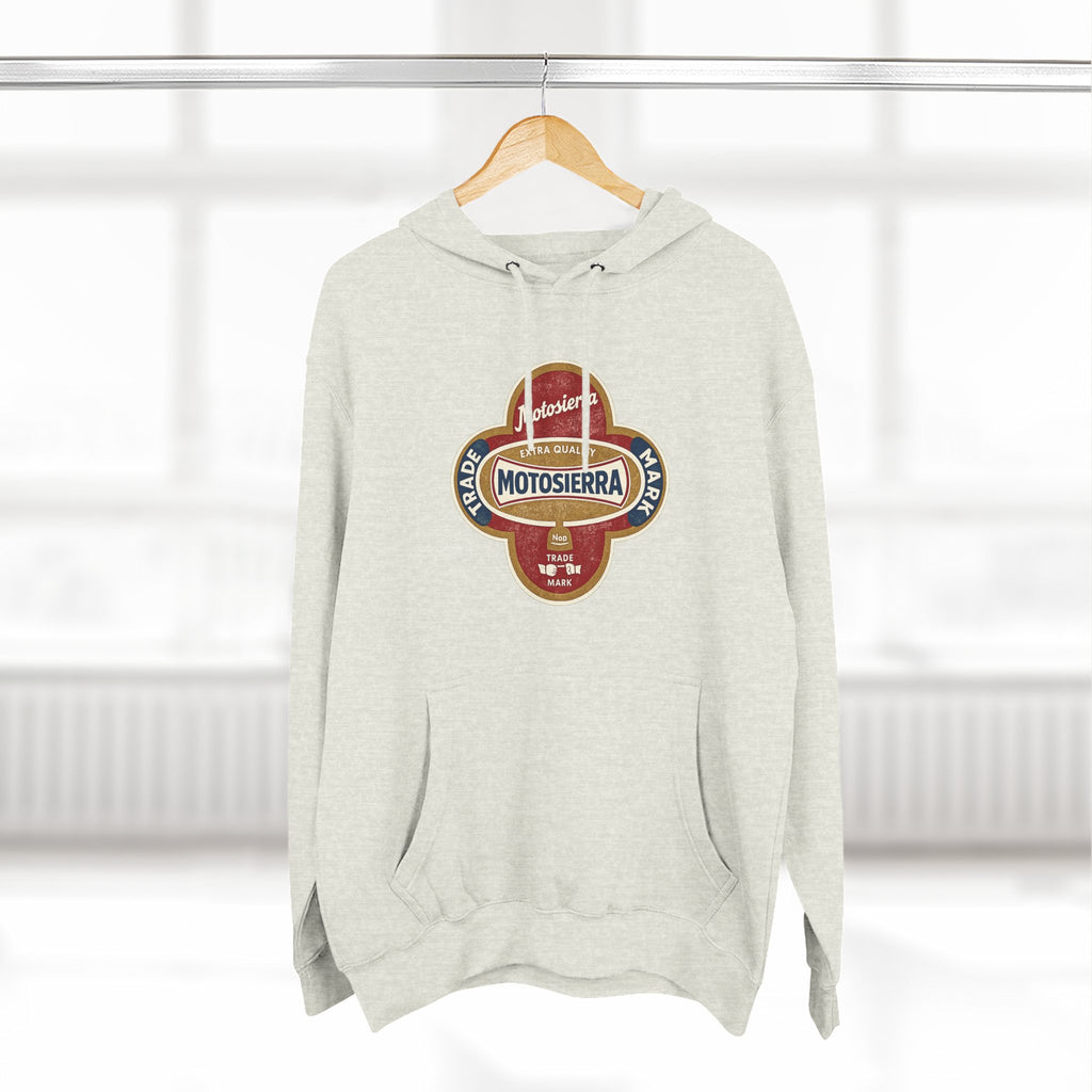 Vintage Three-Panel Fleece Hoodie